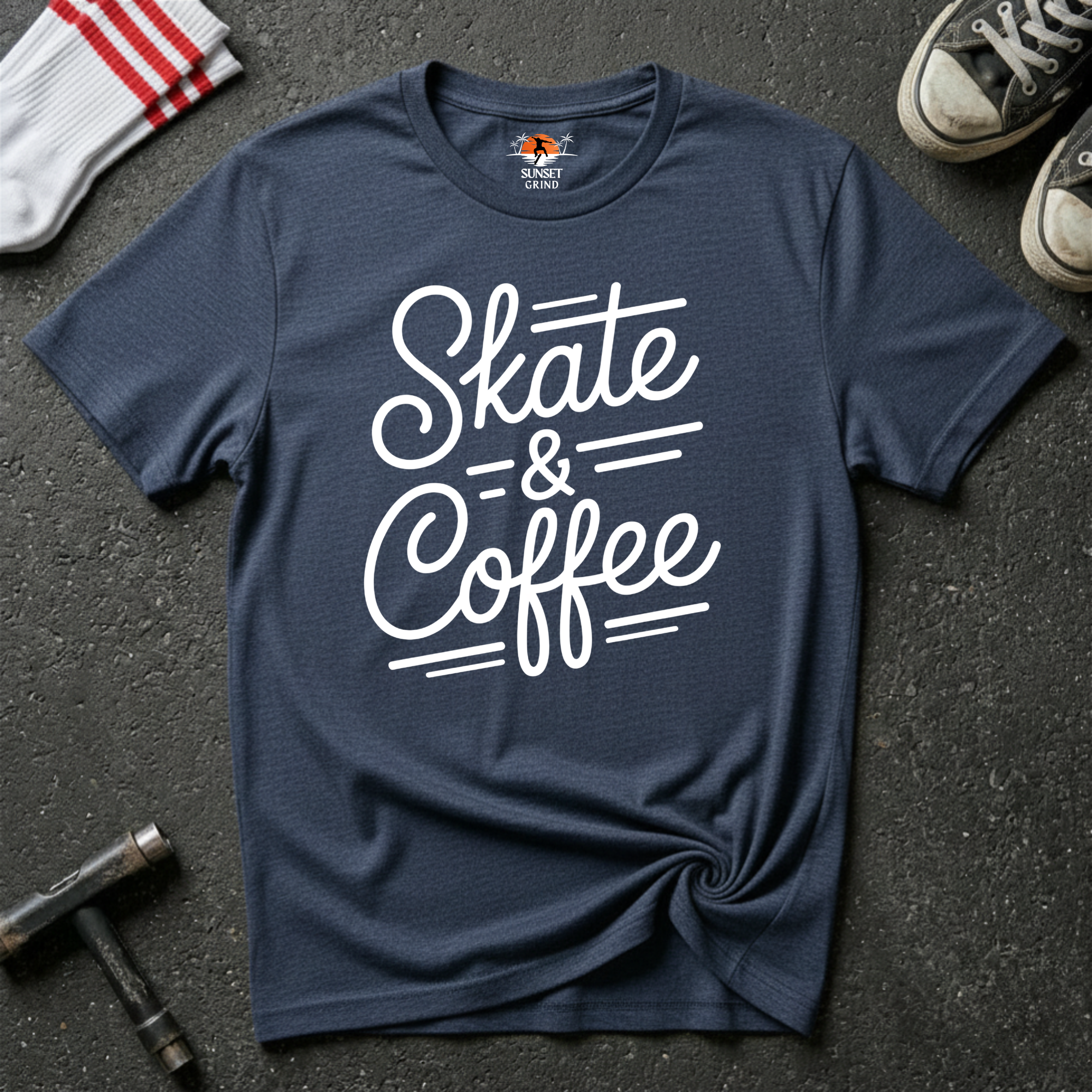 SKATE & COFFEE T-Shirt