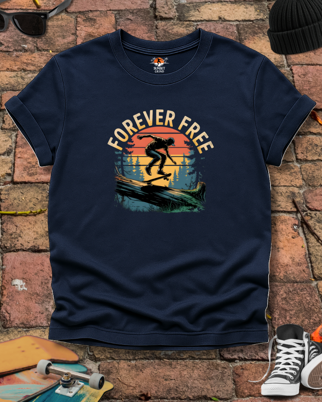 FOREVER SKATE FREE T-Shirt