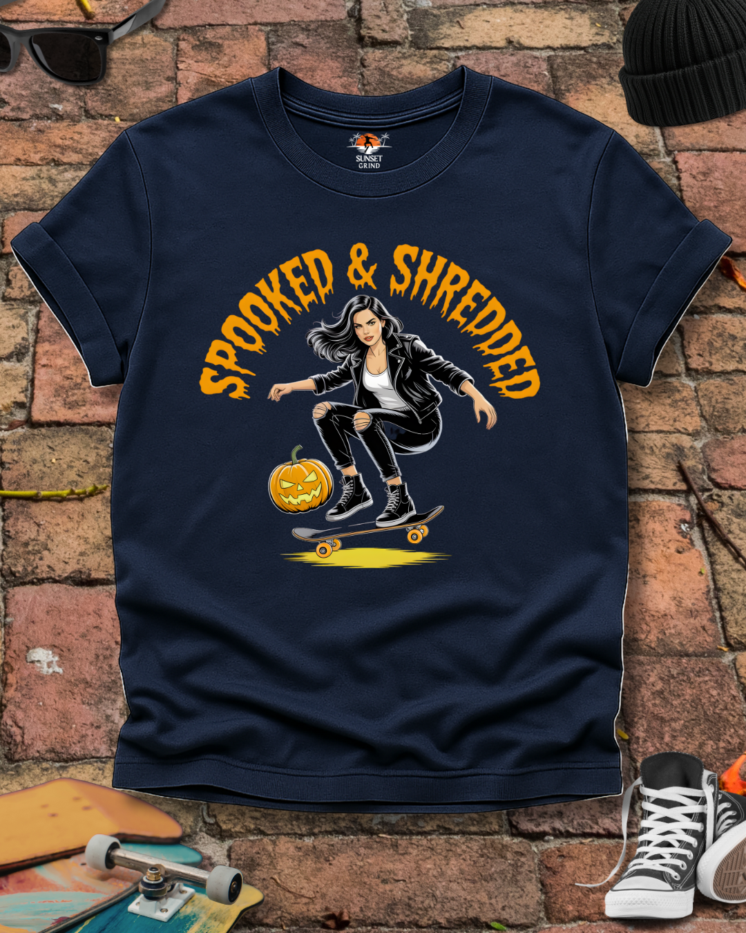 SPOOKED & SHREDDED WOMAN 2 T-Shirt