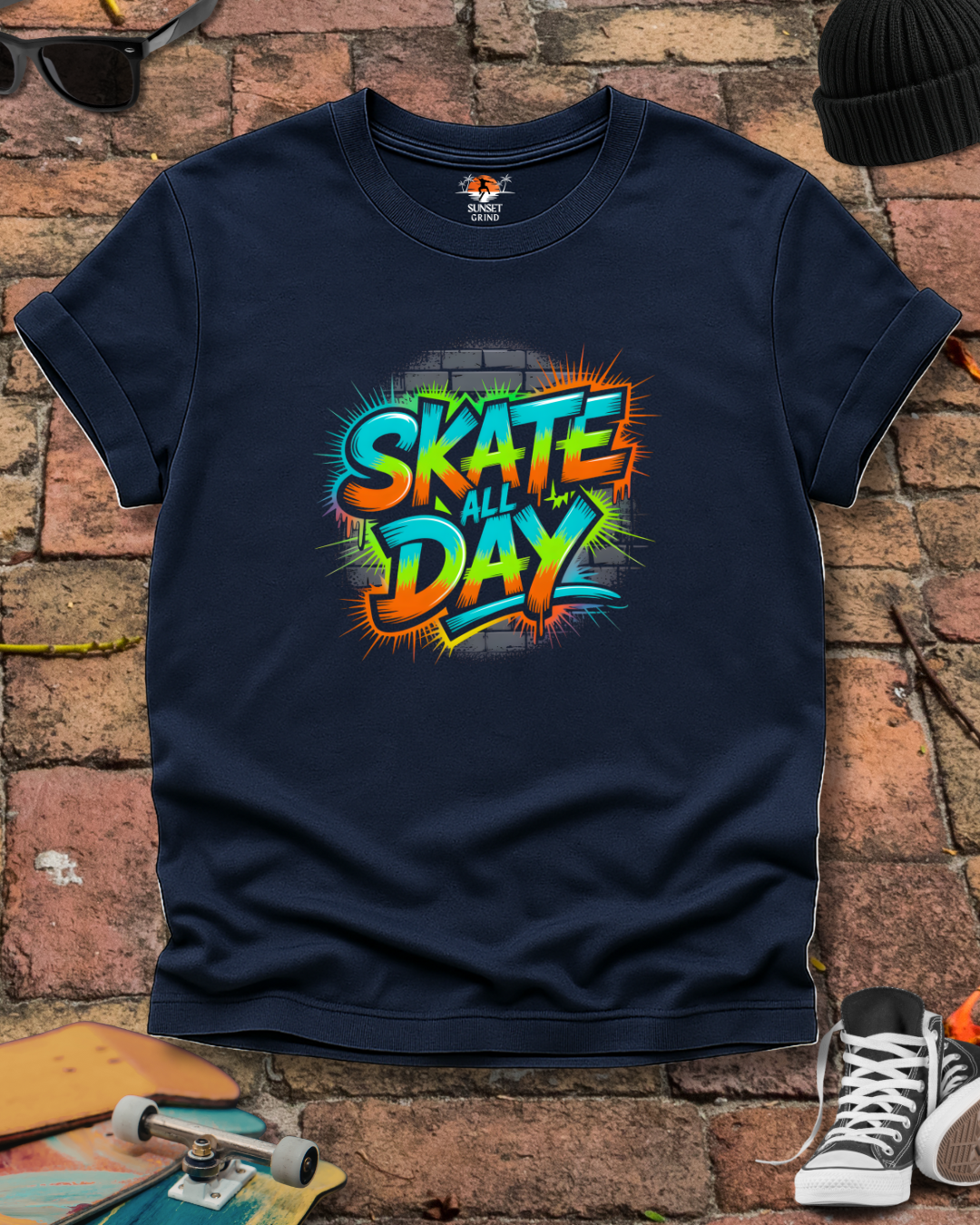 SKATE ALL DAY 2 T-Shirt