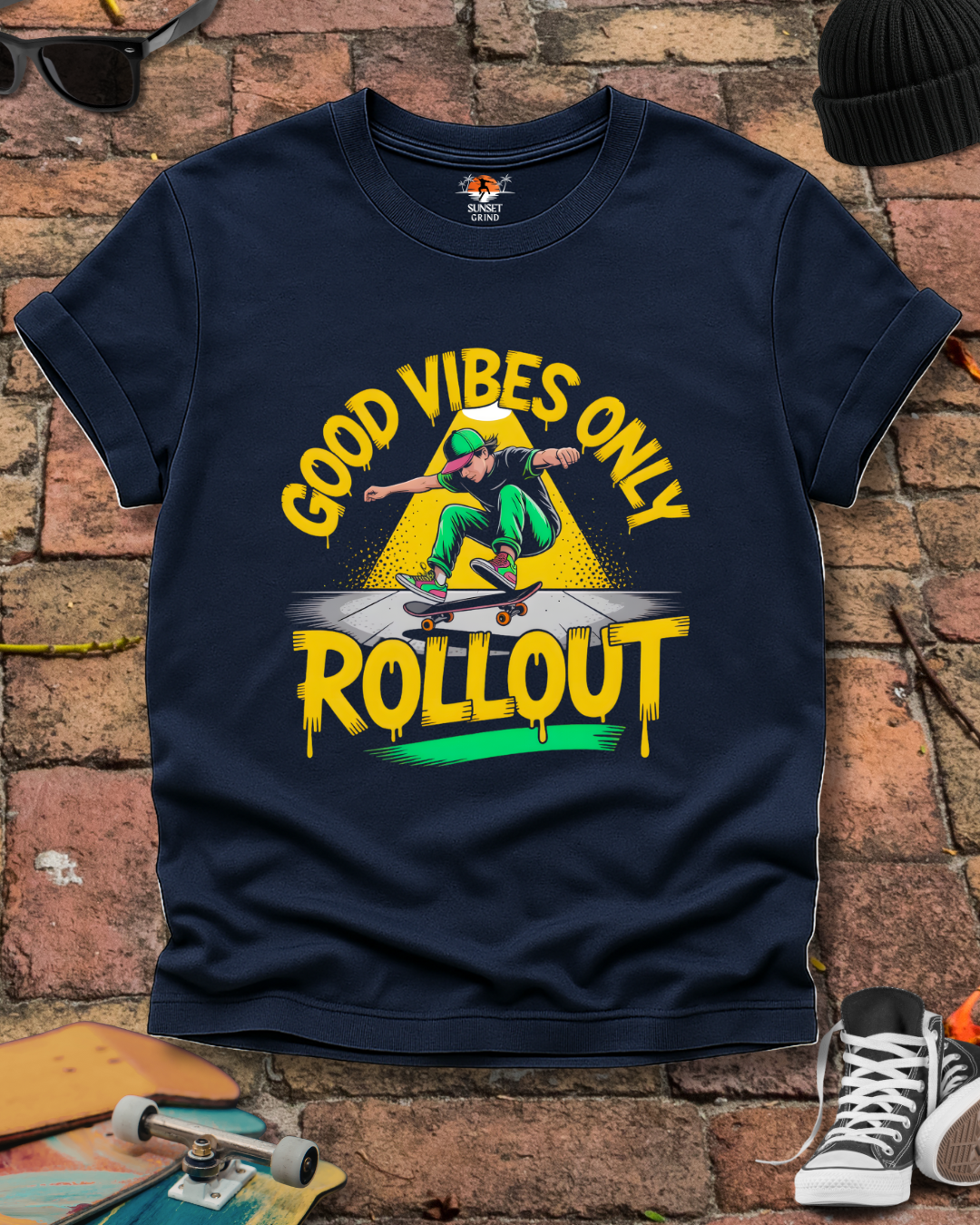 GOOD VIBES ONLY ROLLOUT T-Shirt