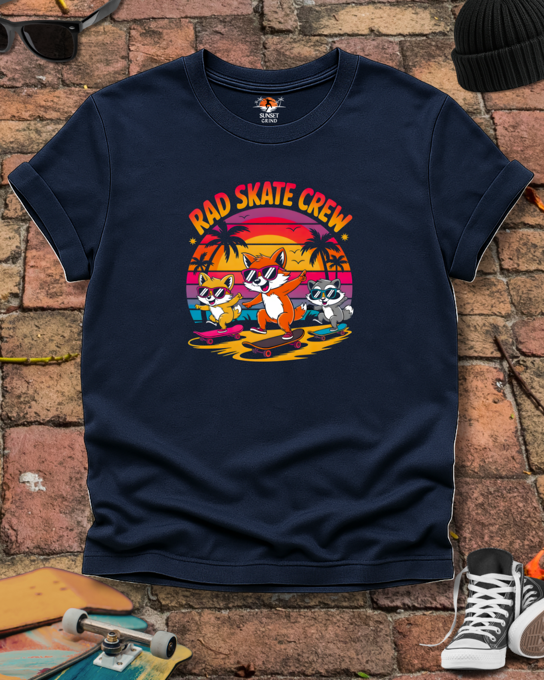 RAD SKATE CREW T-Shirt