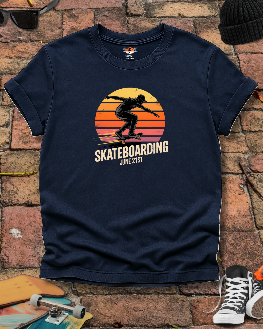 SKATEBOARDING JUNE 21ST T-Shirt