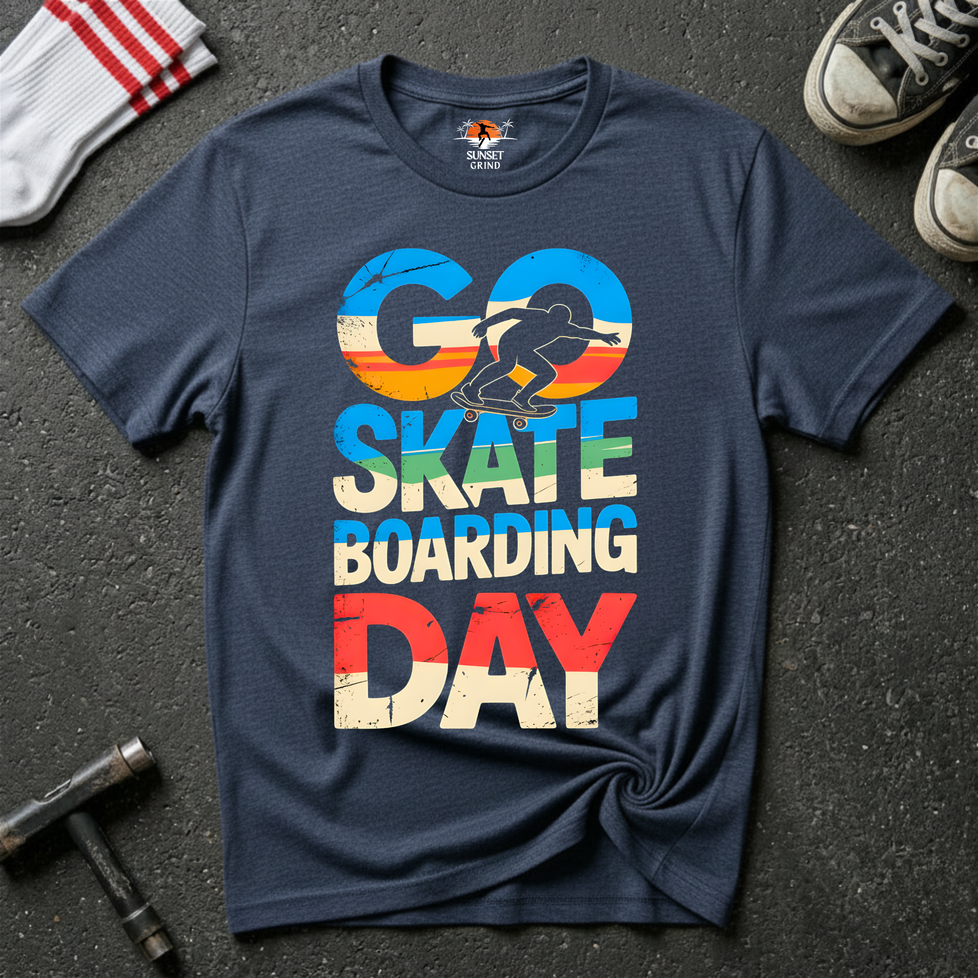GO SKATE T-Shirt