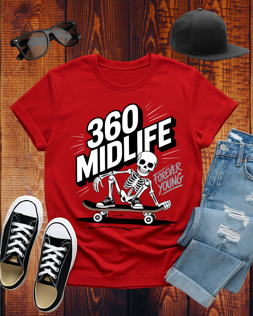 360 MIDLIFE FOREVER YOUNG T-Shirt