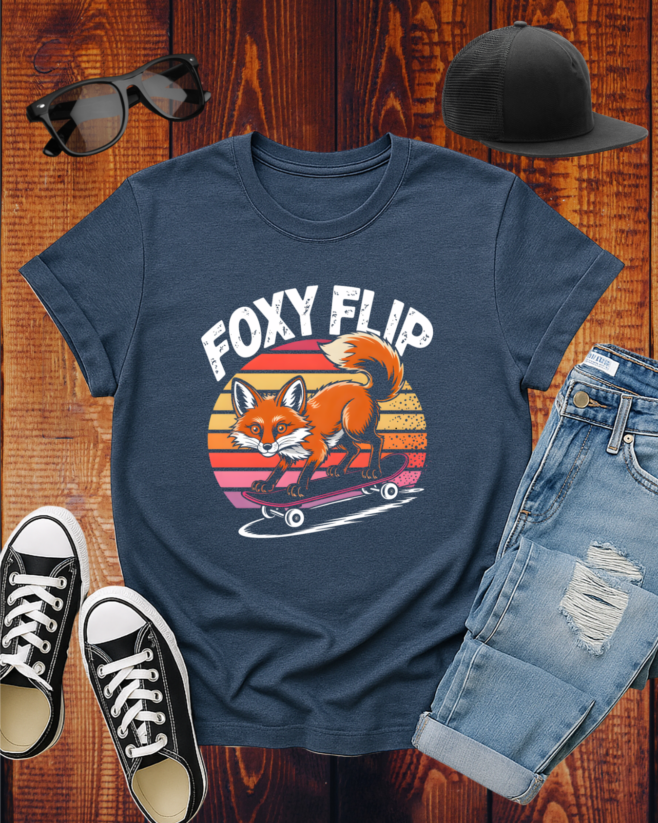 Foxy Flip T-Shirt