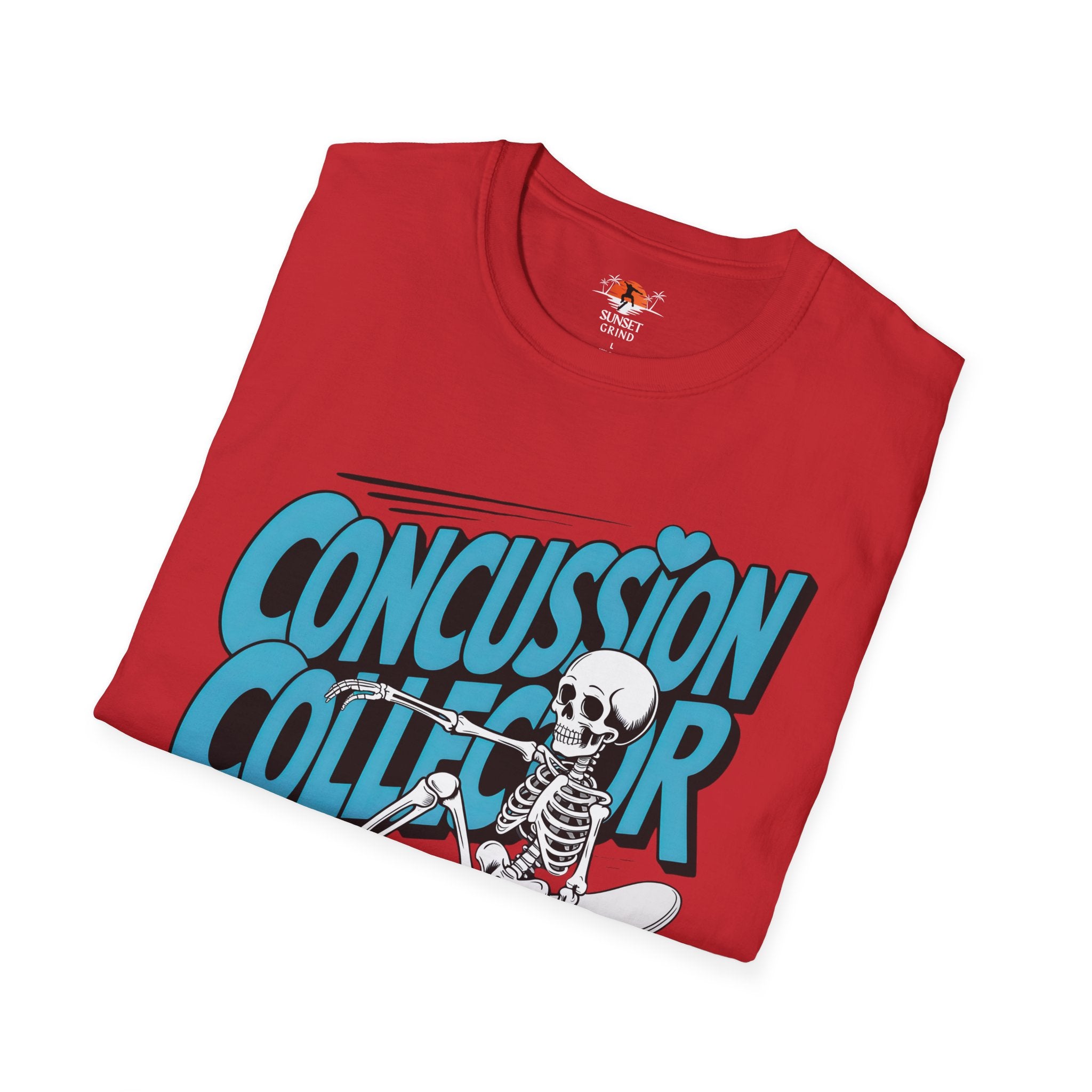 CONCUSSION COLLECTOR TURQUOISE T-Shirt