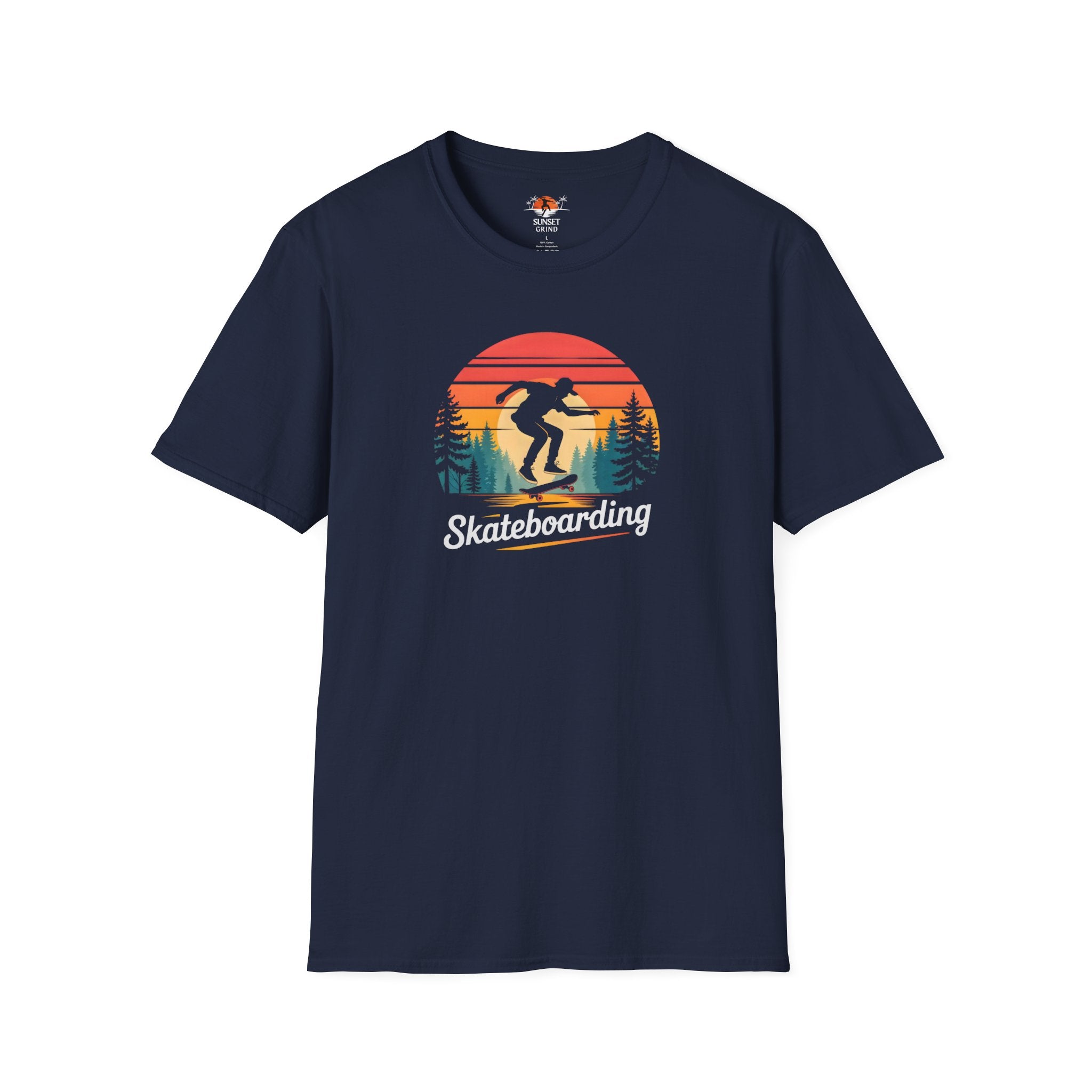 SKATEBOARDING IN SUNSET T-Shirt