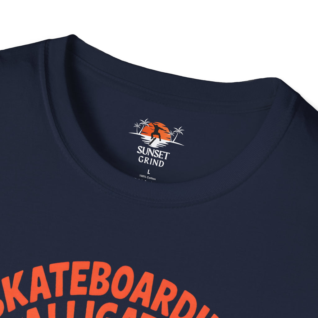 SKATEBOARDING ALLIGATOR T-Shirt
