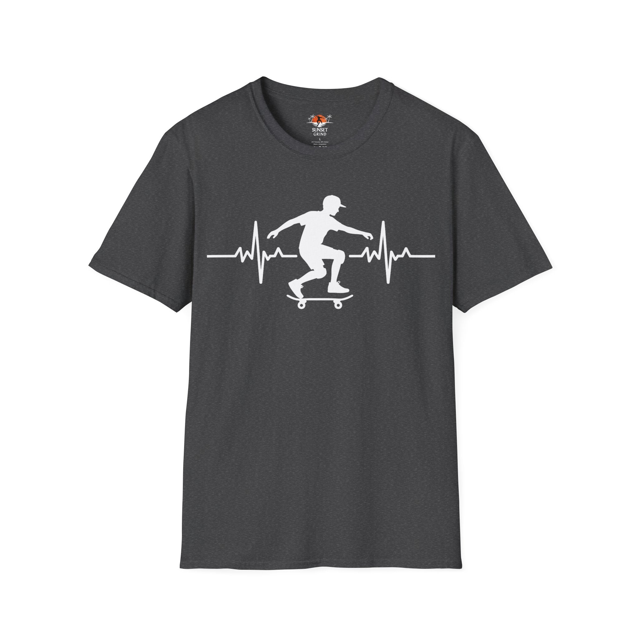 SKATEBOARDING CARDIOGRAM T-Shirt