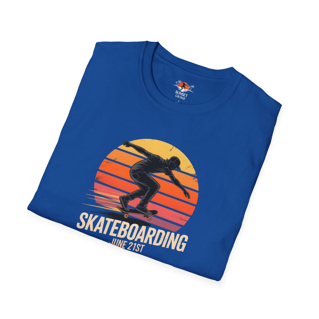 SKATEBOARDING JUNE 21ST T-Shirt