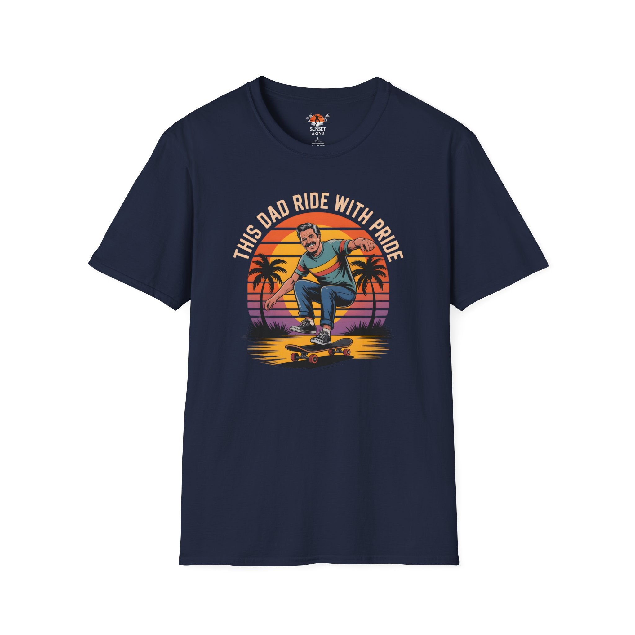 THIS DAD RIDE WITH PRIDE 2 T-Shirt