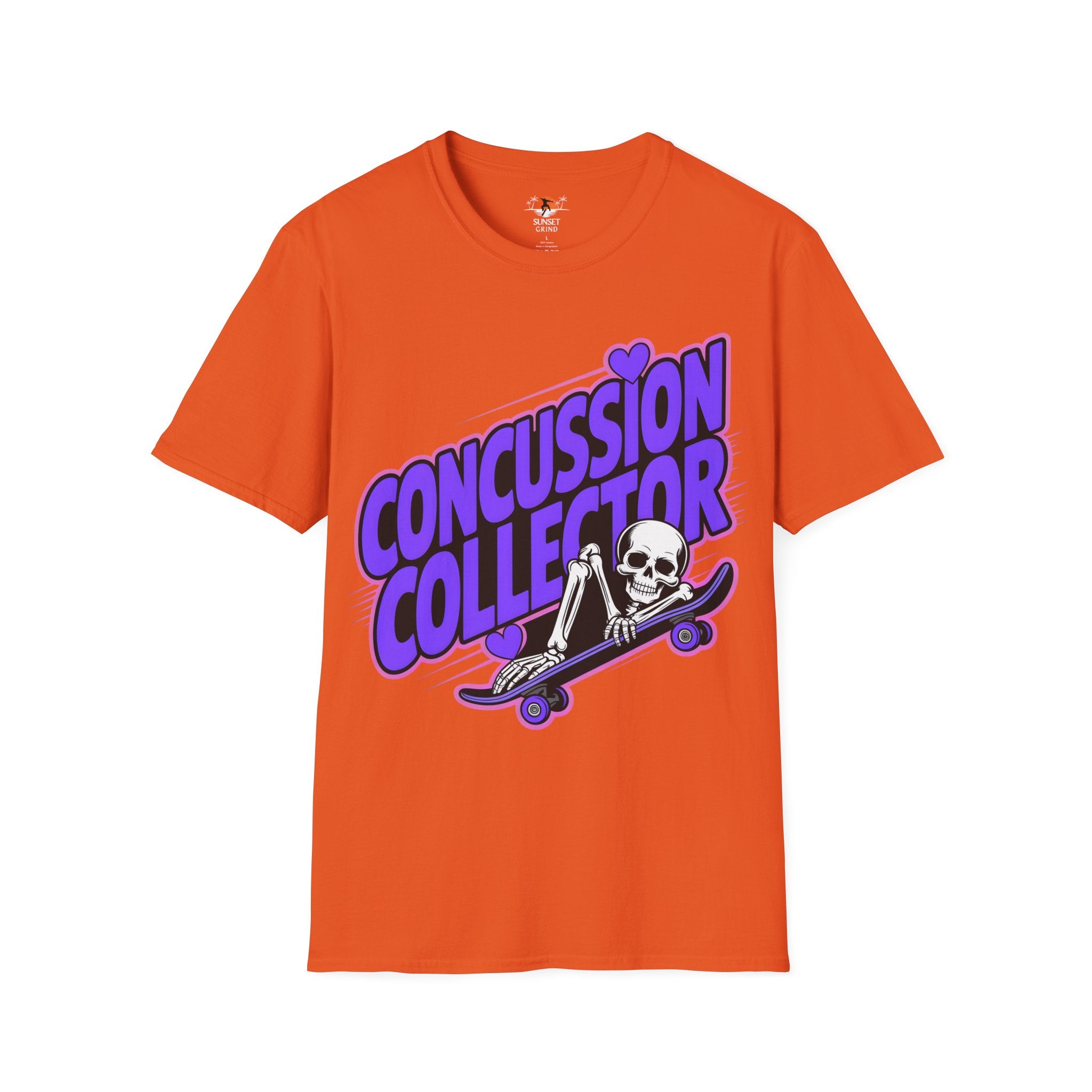 CONCUSSION COLLECTOR PURPLE T-Shirt