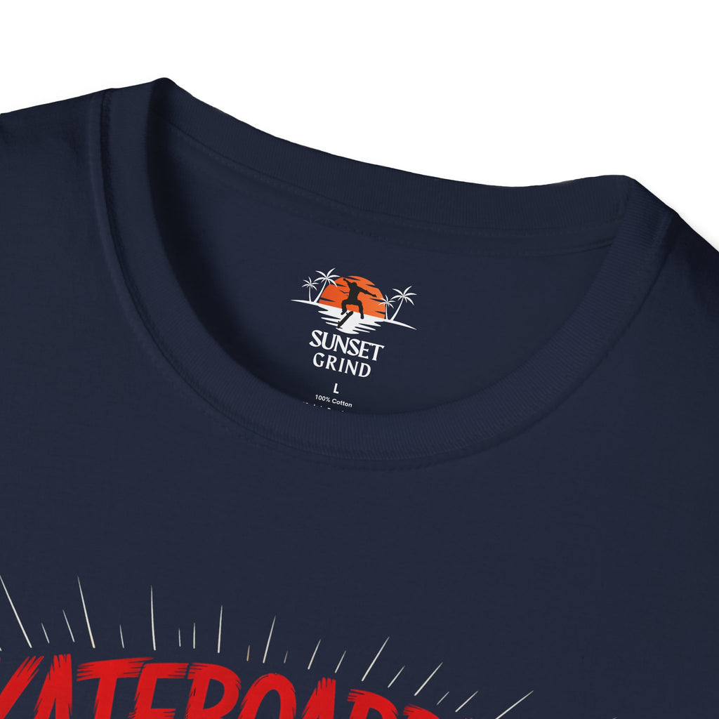SKATEBOARDING VINTAGE RETRO SUNSET 2 T-Shirt