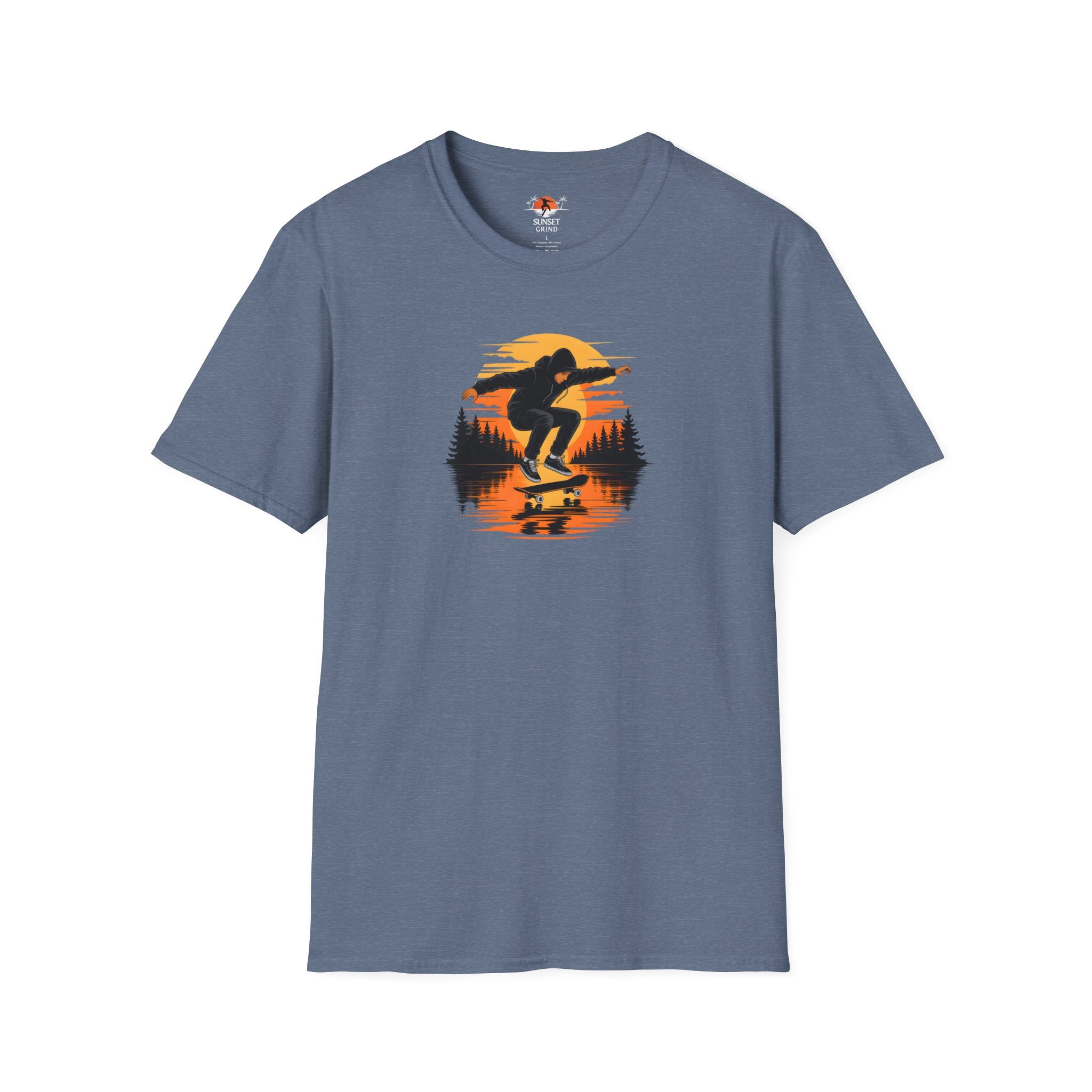 SKATEBOARDING IN SUNSET 2 T-Shirt