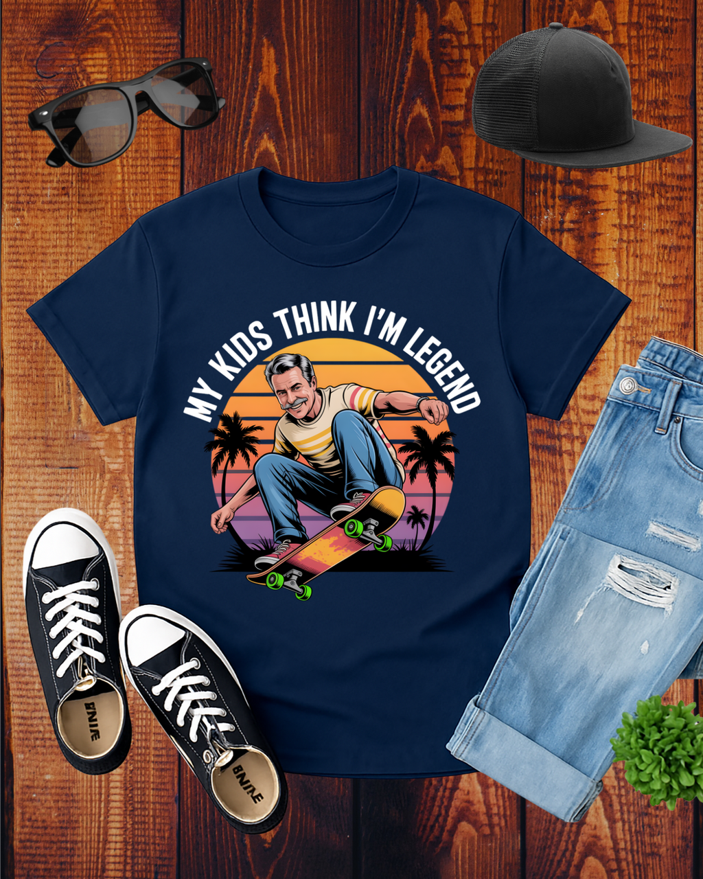 MY KIDS THINK I'M LEGEND T-Shirt