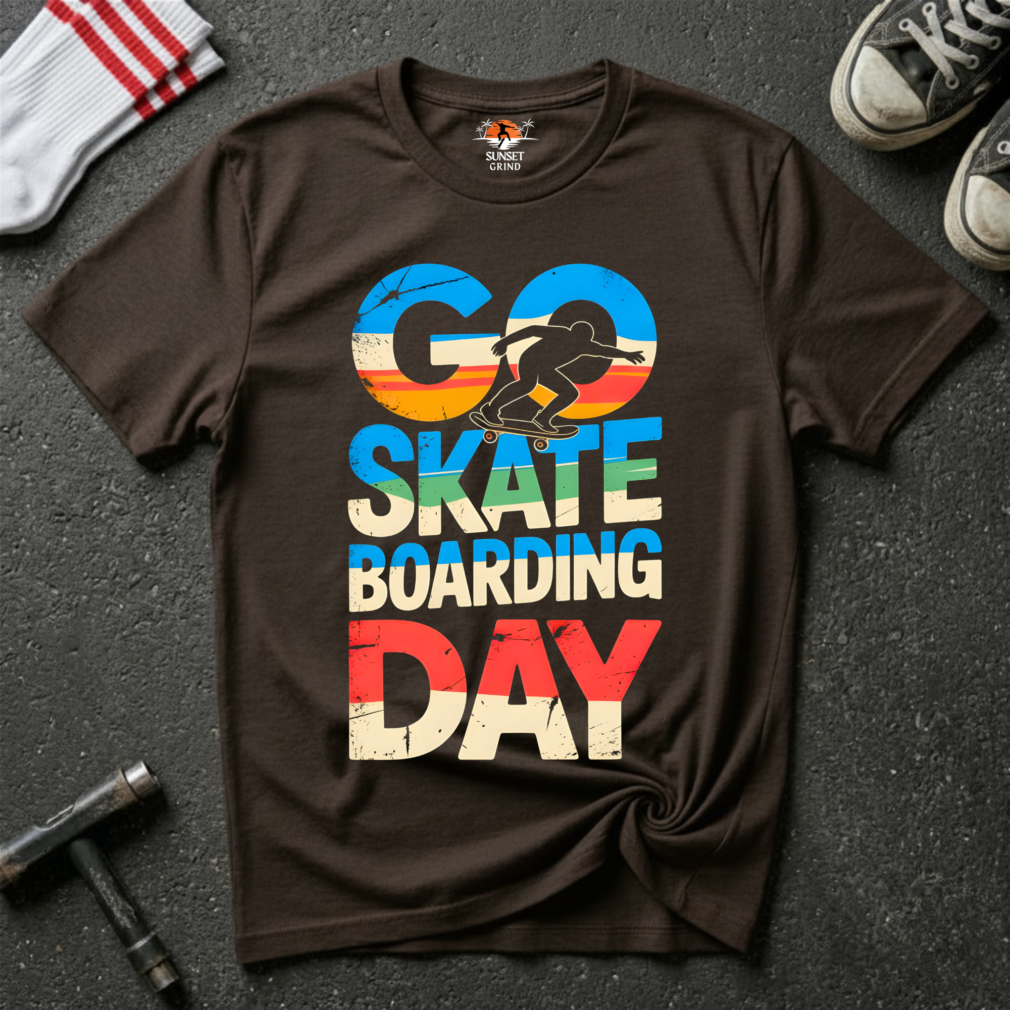 GO SKATE T-Shirt