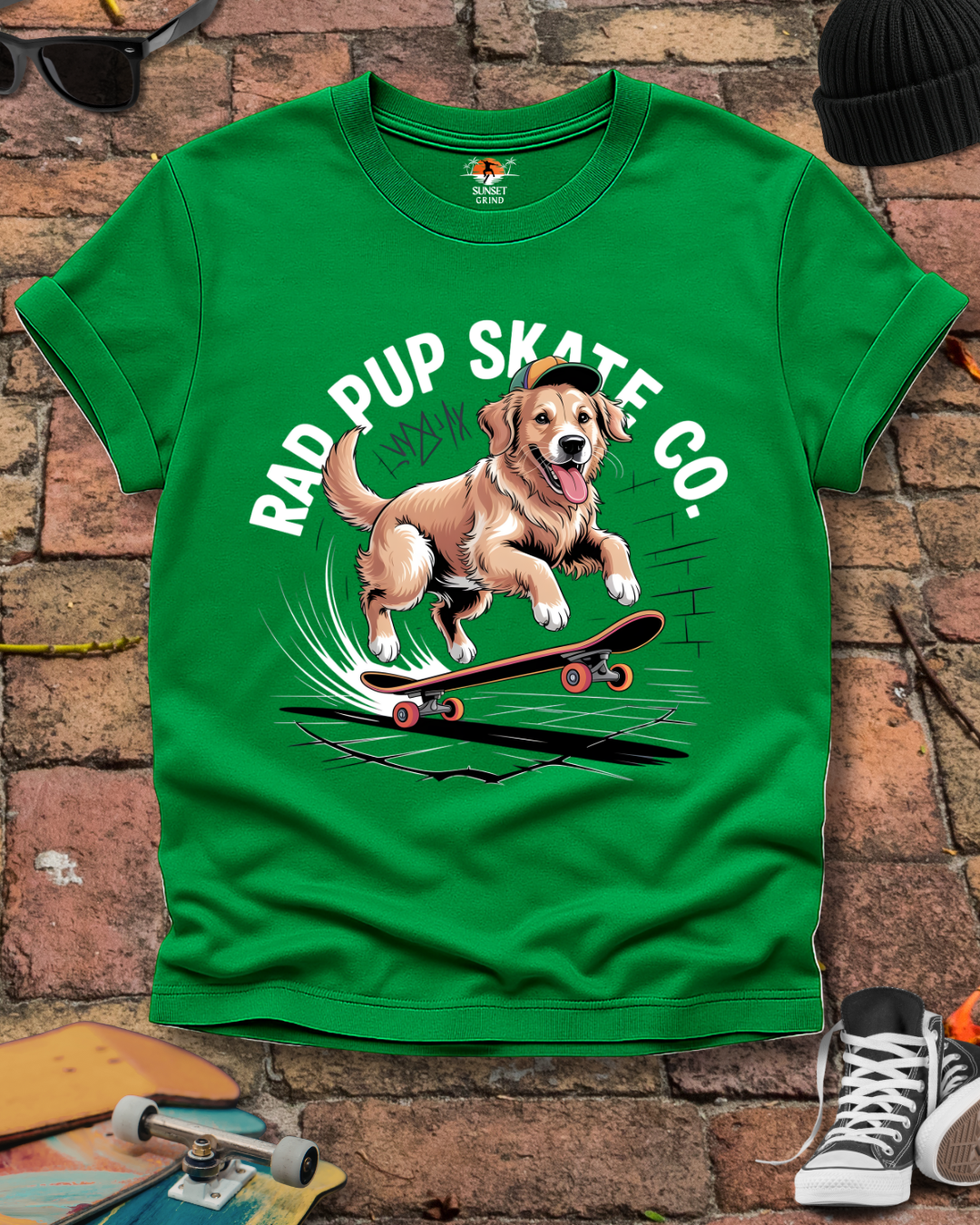 RAD PUP SKATE CO T-Shirt
