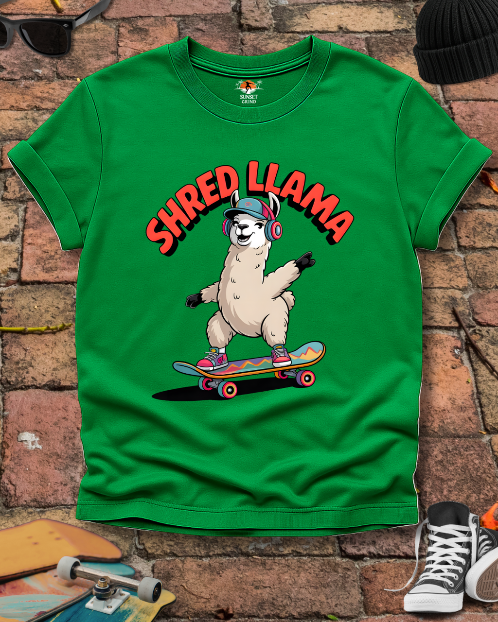 SHRED LLAMA T-Shirt