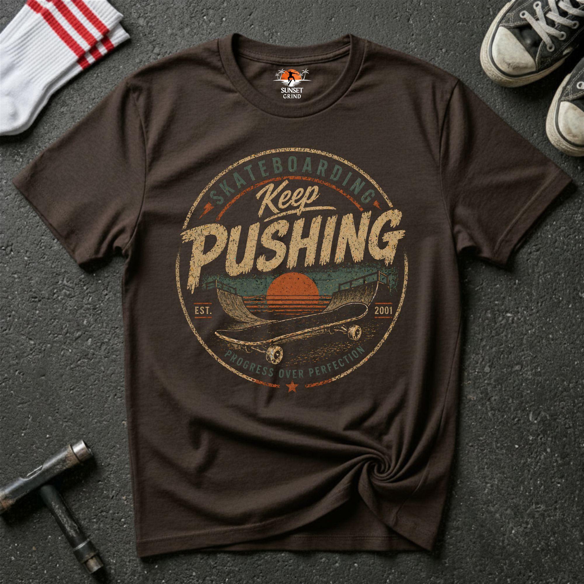 KEEP PUSHING T-Shirt