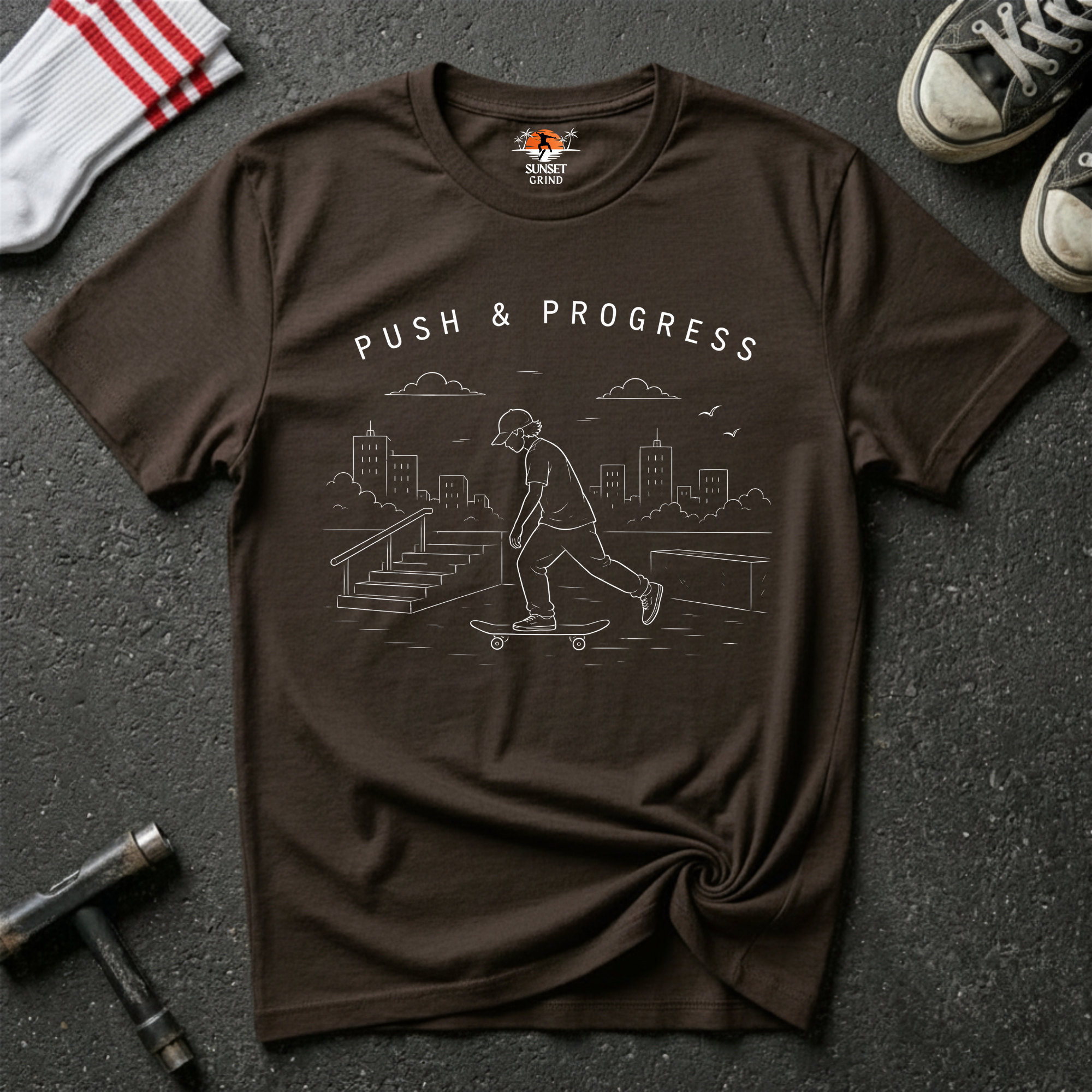 PUSH & PROGRESS T-Shirt