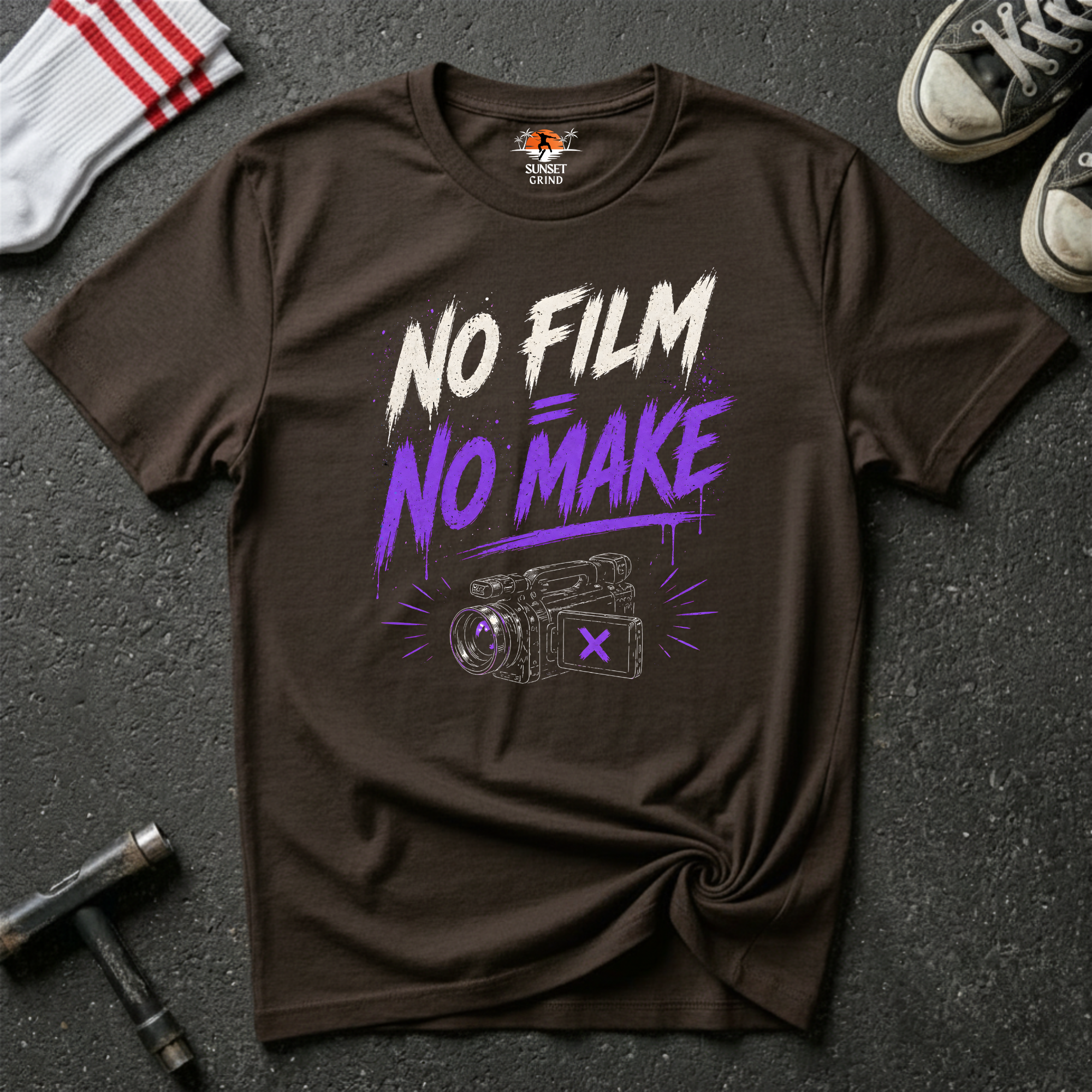NO FILM=NO MAKE T-Shirt