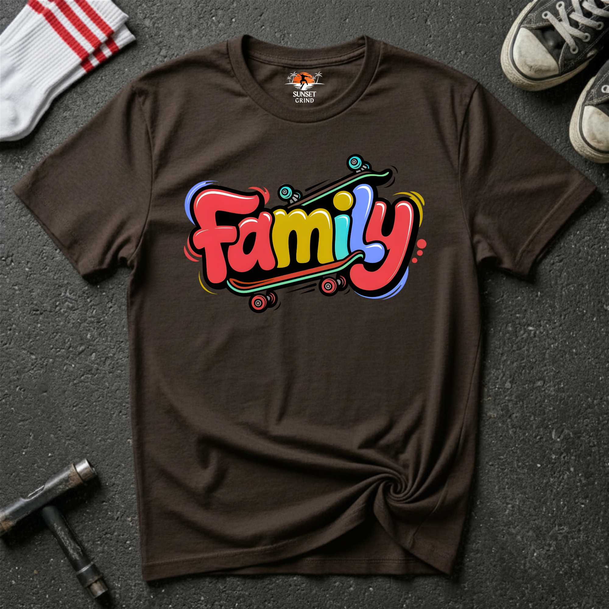 Skater Family T-Shirt