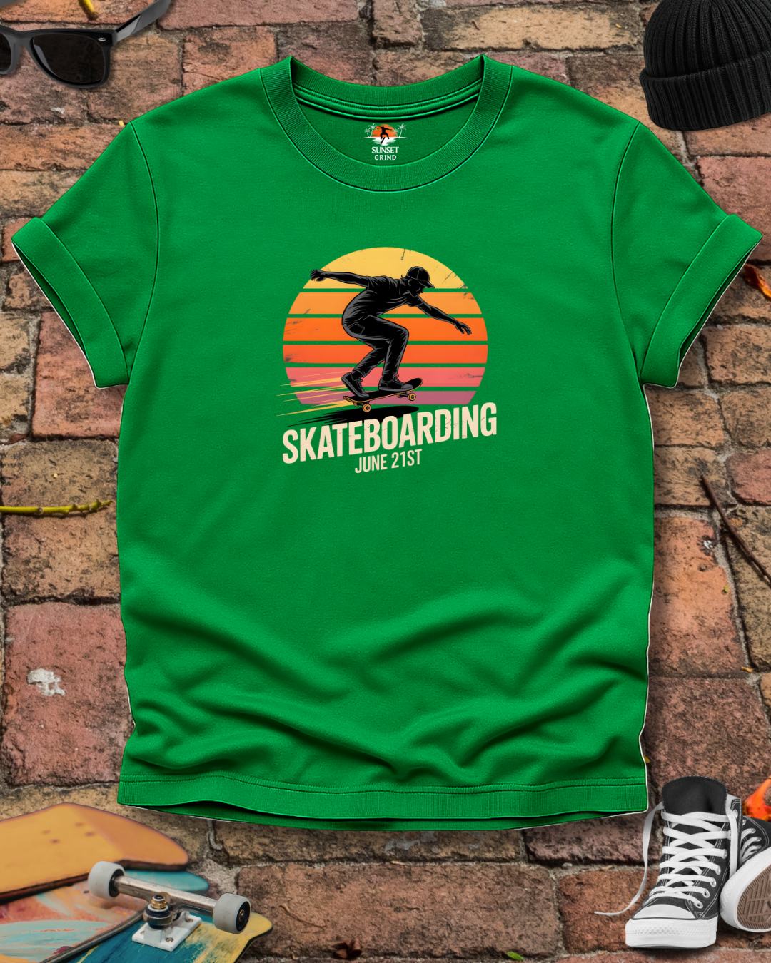 SKATEBOARDING JUNE 21ST T-Shirt