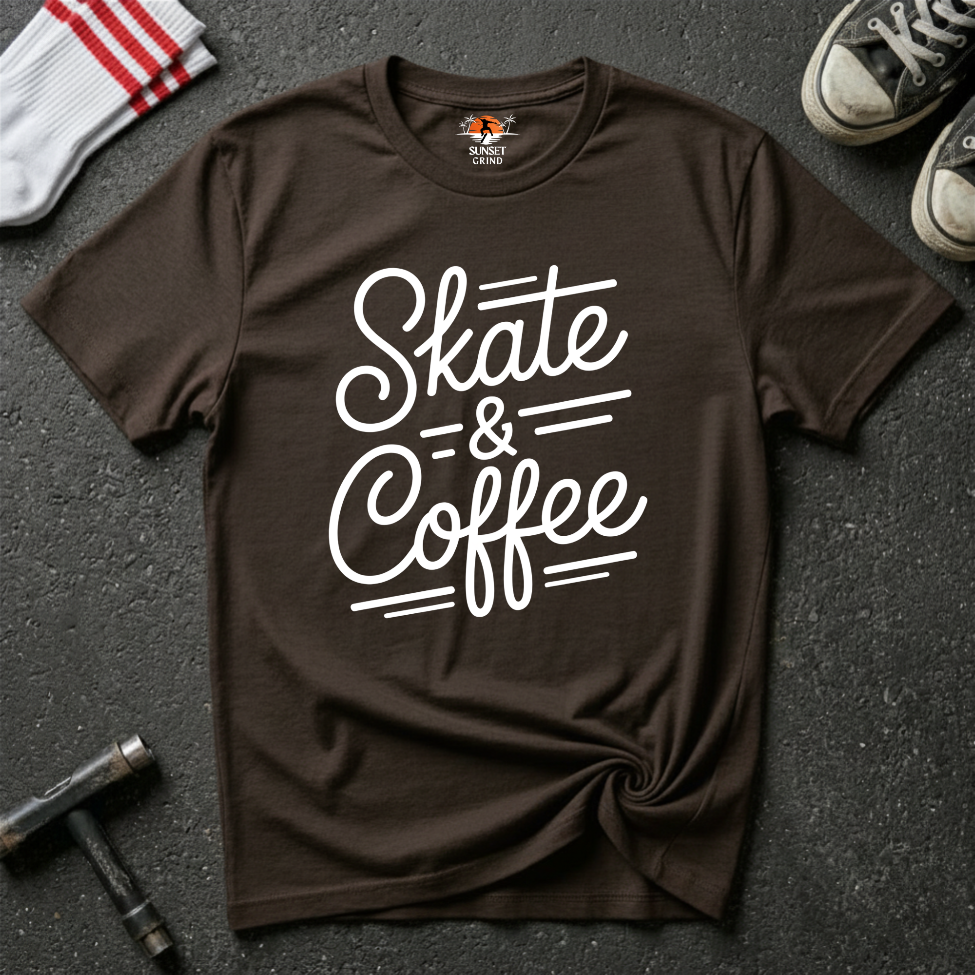 SKATE & COFFEE T-Shirt