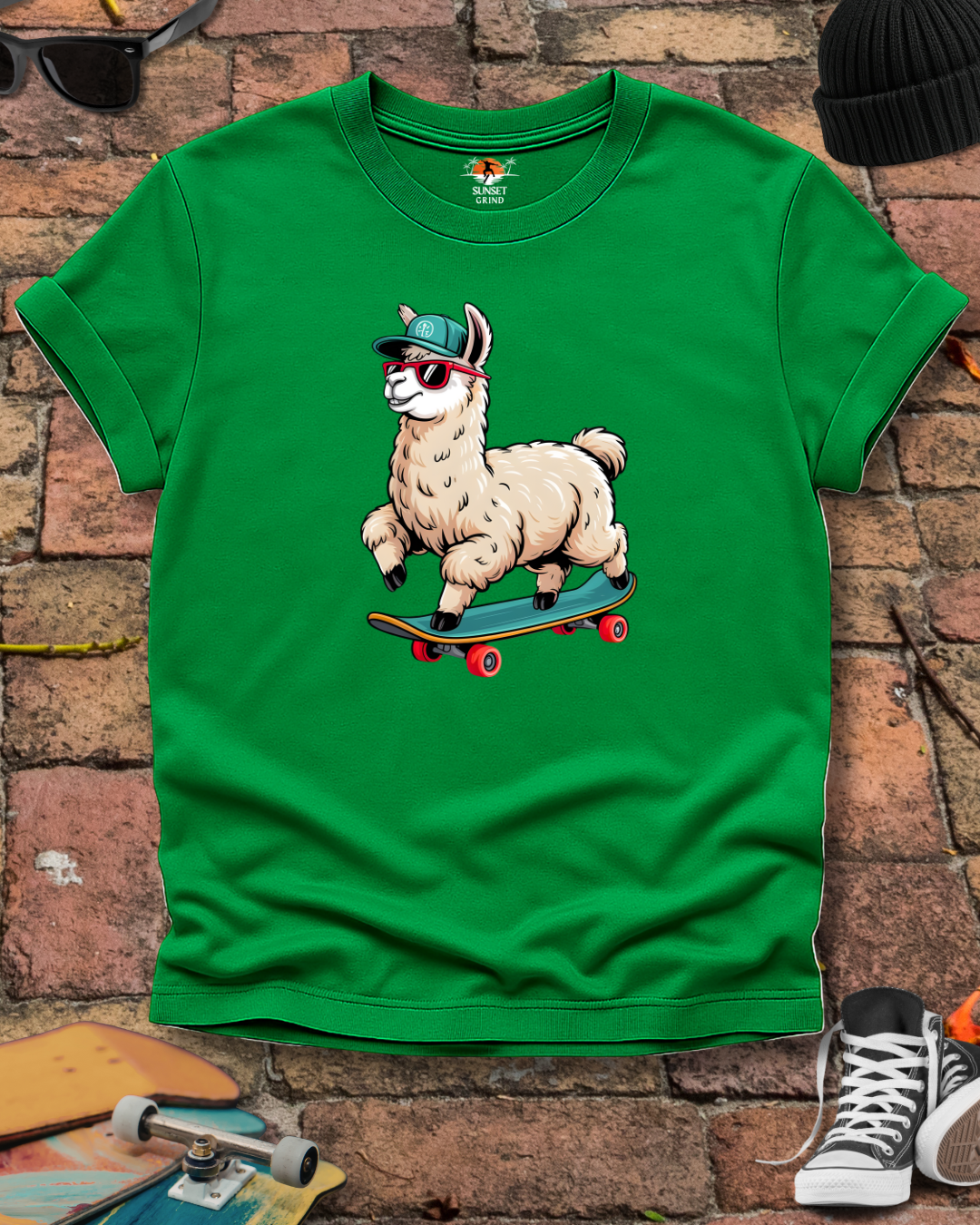 STOKED LLAMA T-Shirt