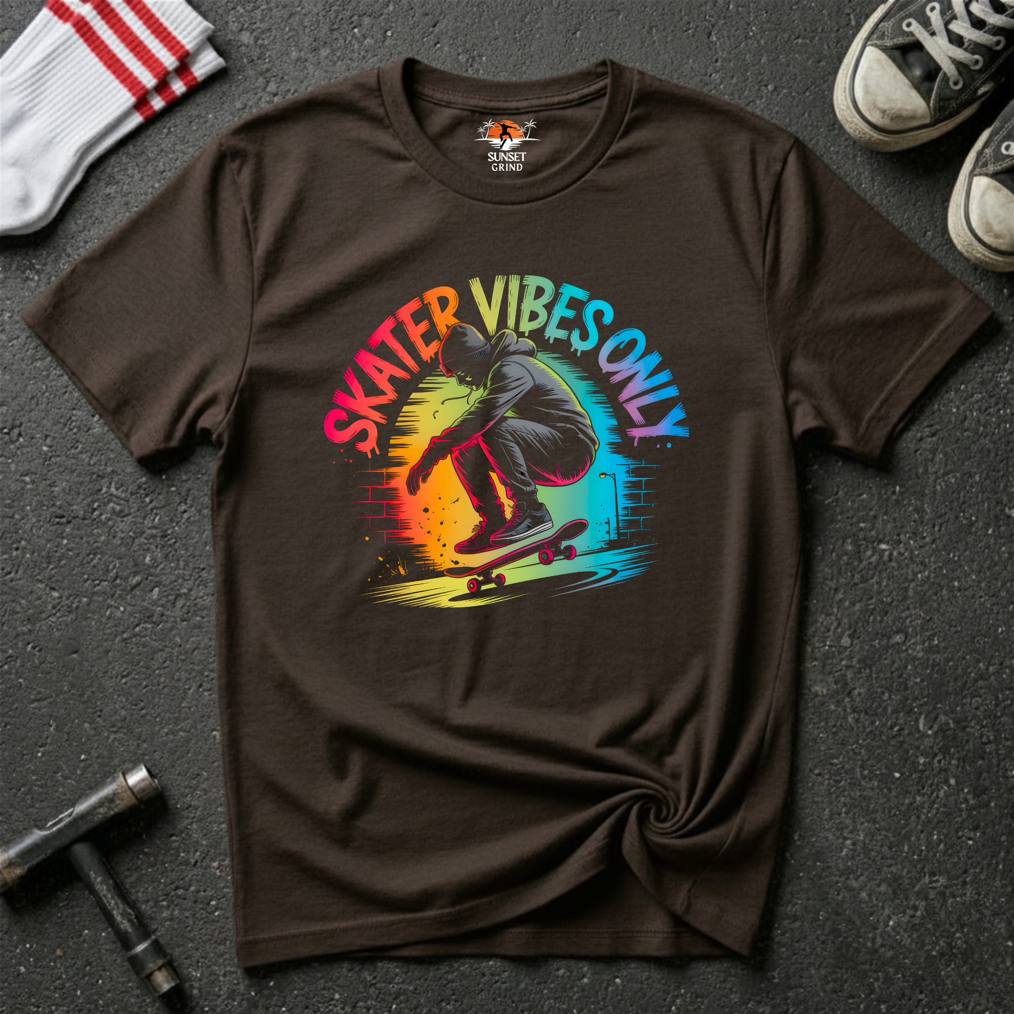 SKATER VIBES ONLY T-Shirt