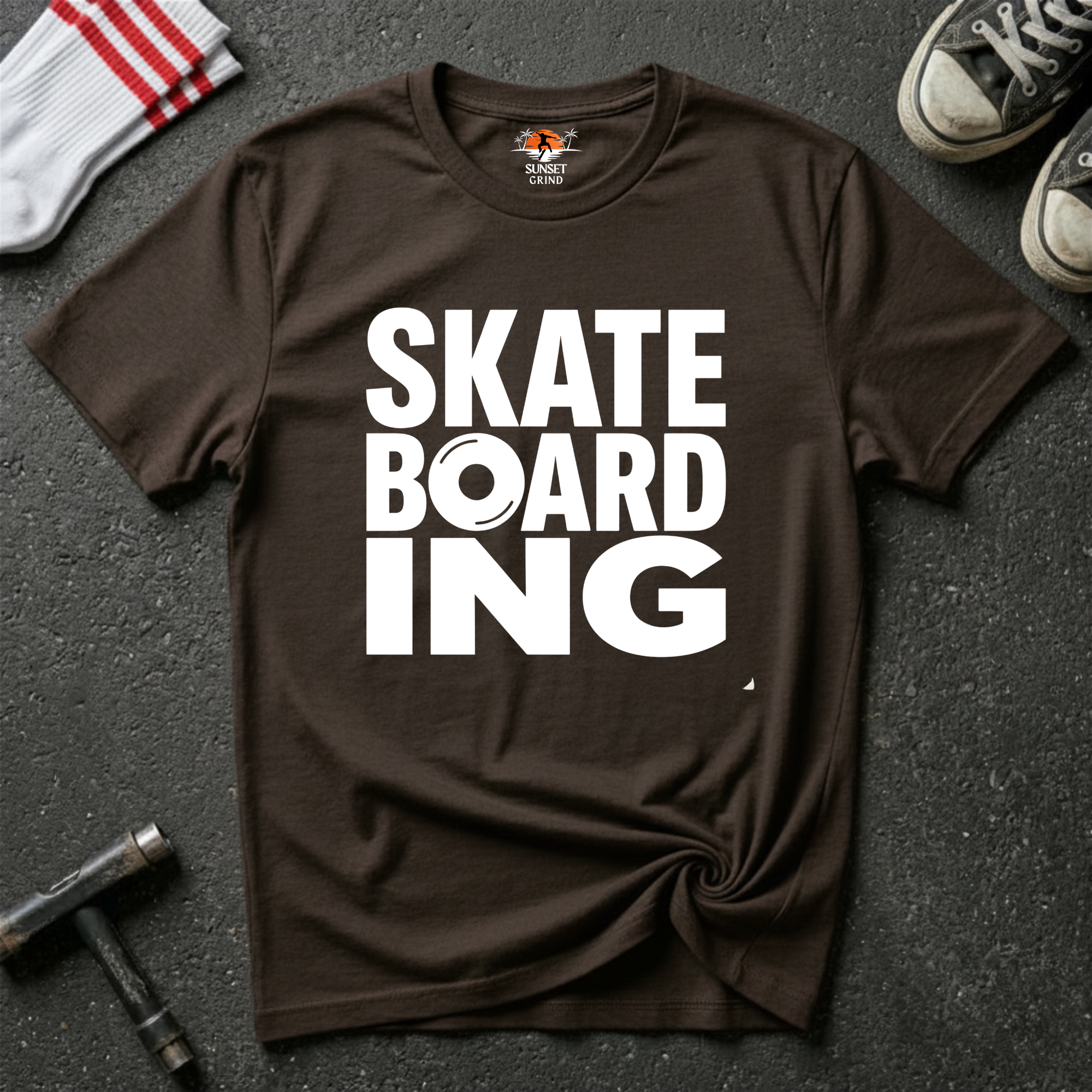 SKATE BOARD ING T-Shirt