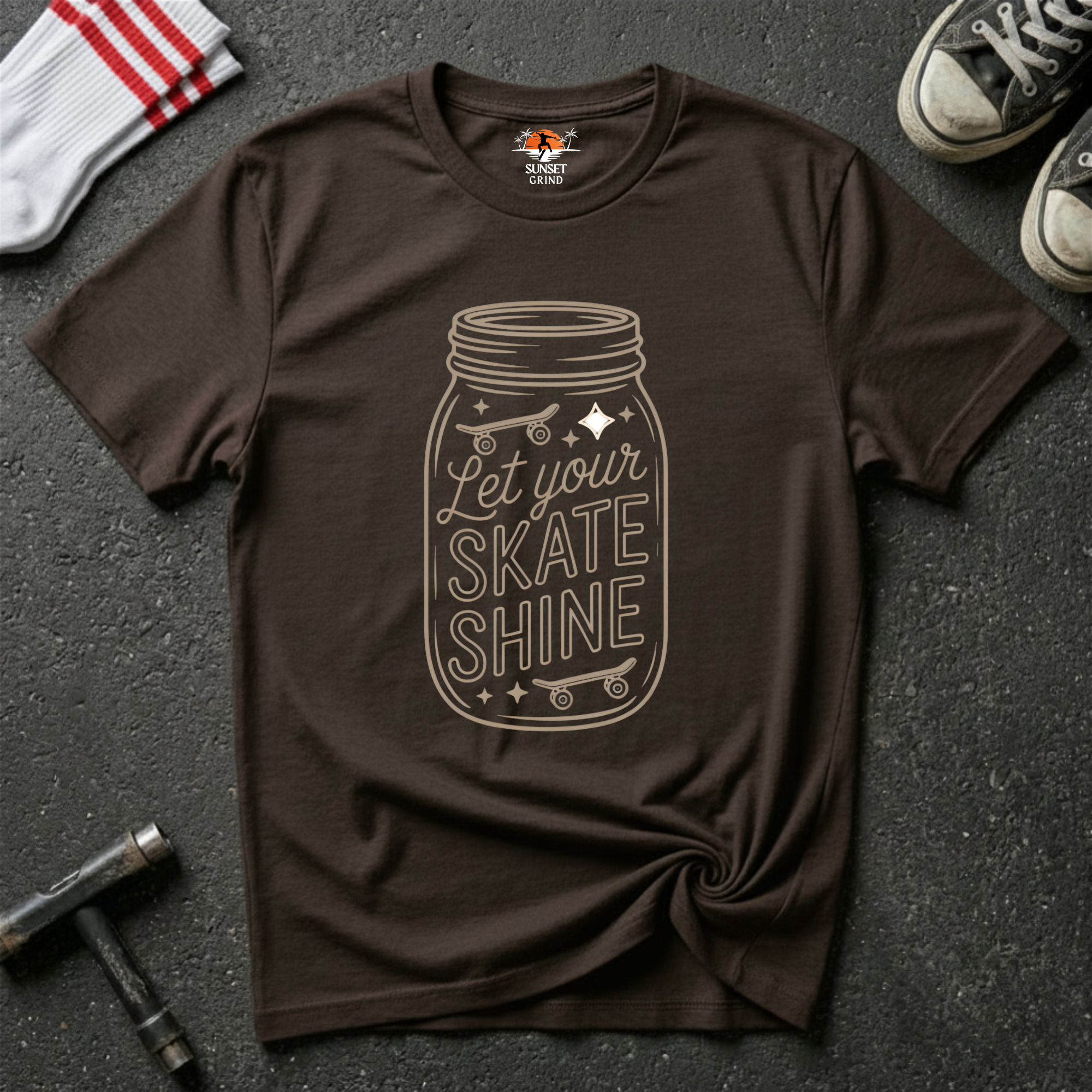 LET YOUR SKATE SHINE T-Shirt