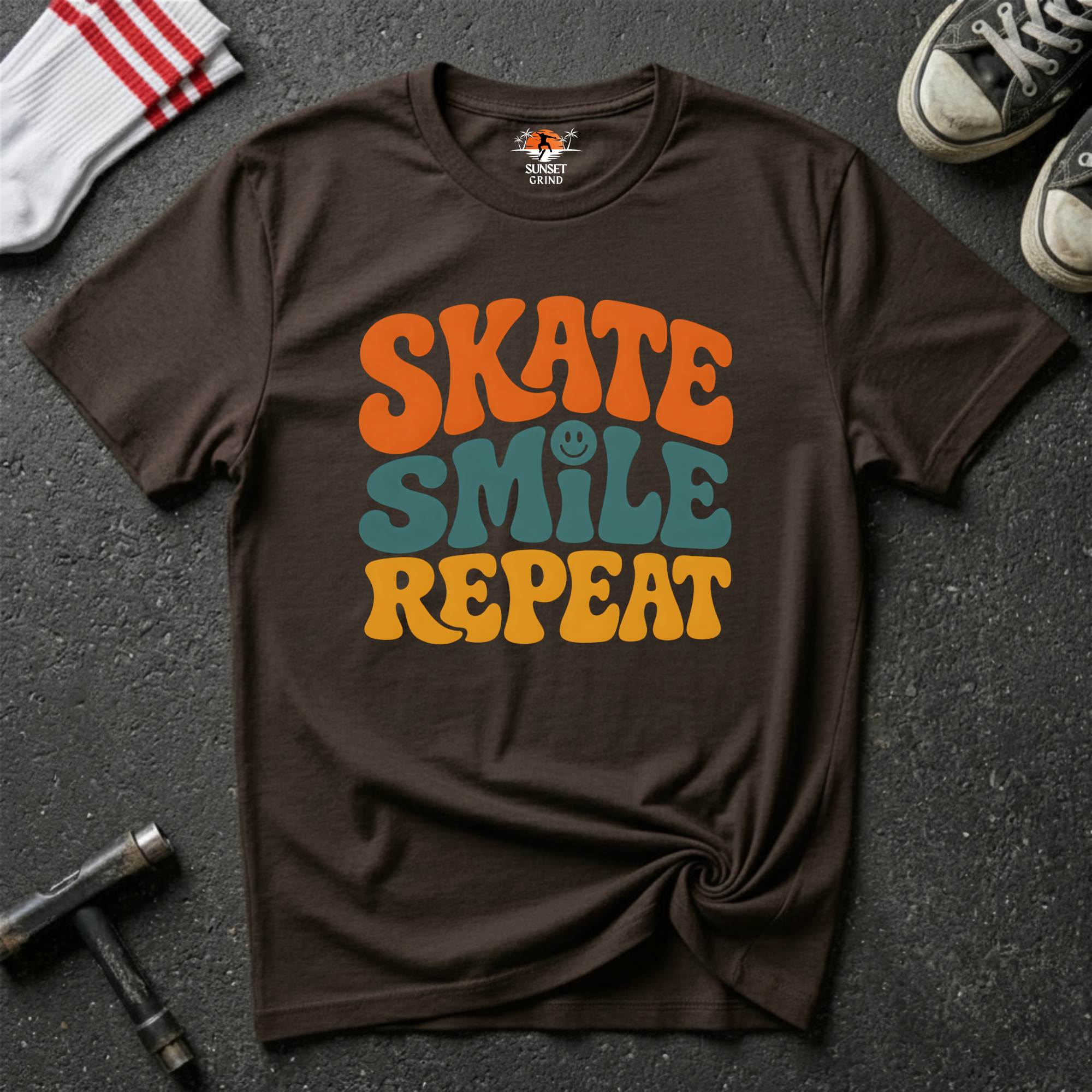 SKATE SMILE T-Shirt