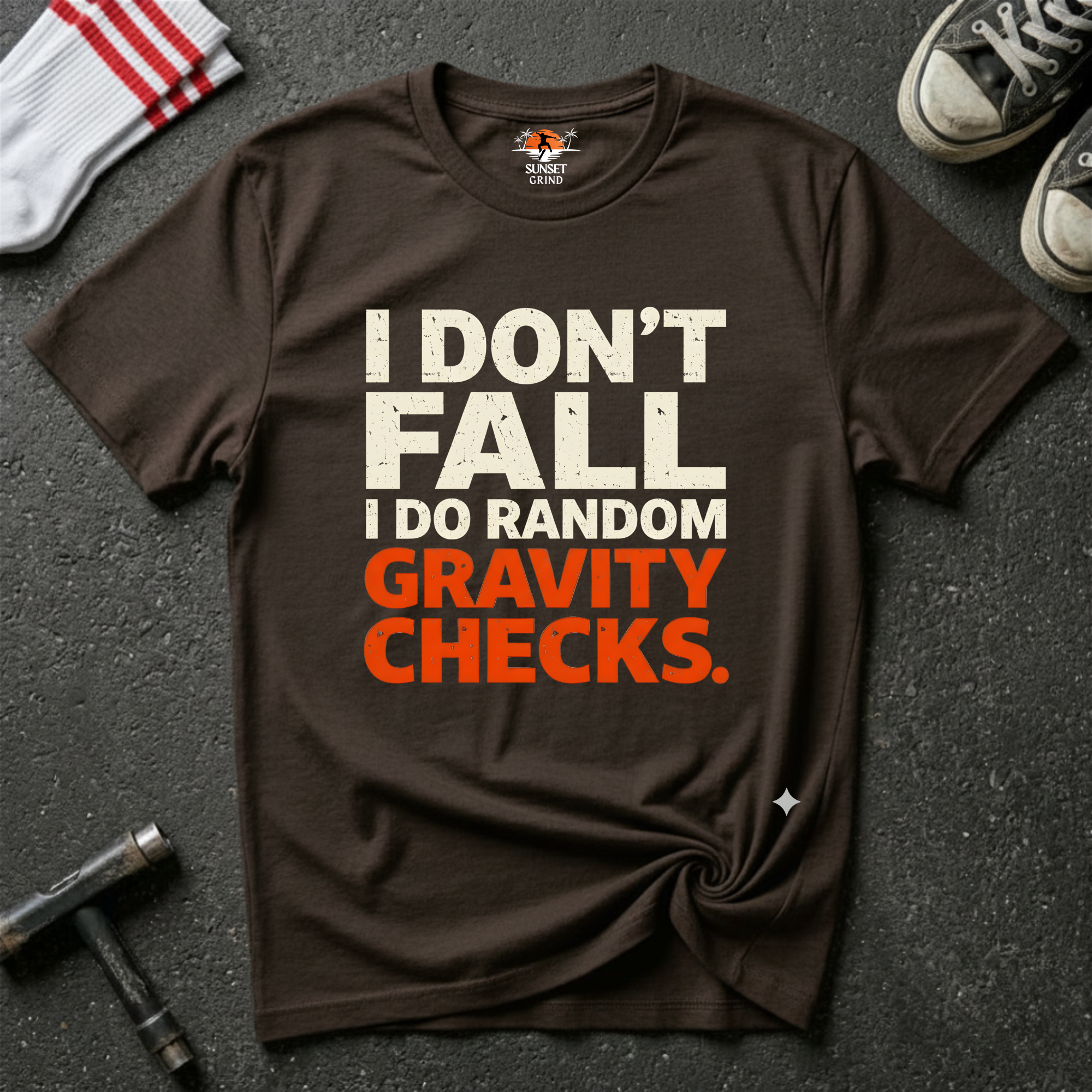 GRAVITY CHECKS-MINIMAL T-Shirt