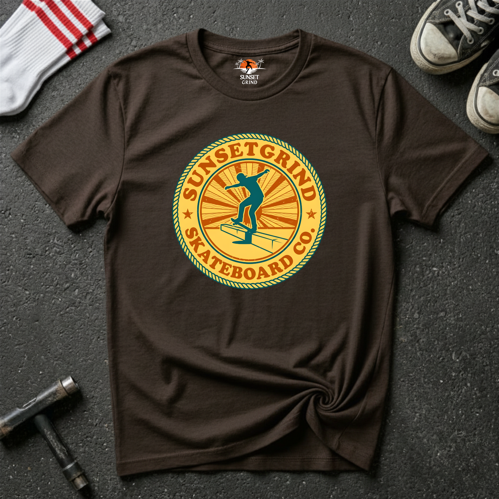 SUNSETGRIND BADGE T-Shirt