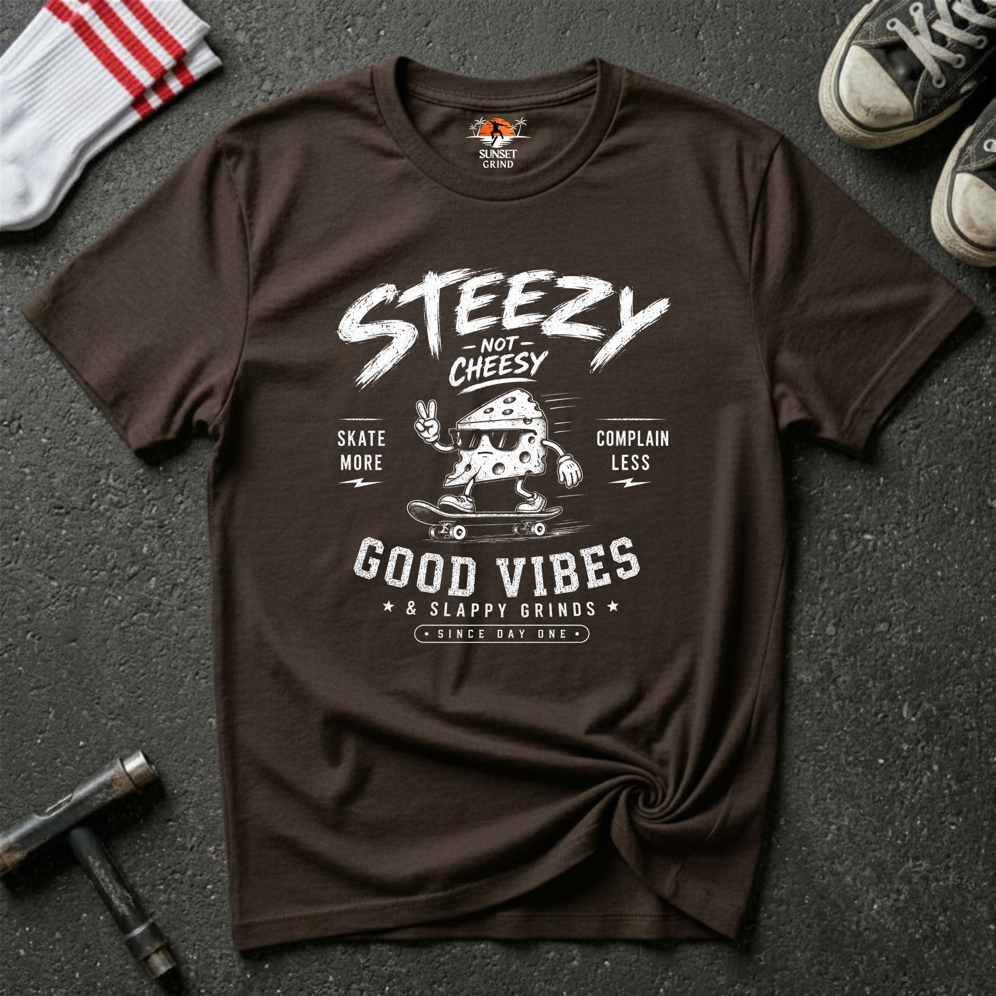 STEEZY NOT CHEESY T-Shirt