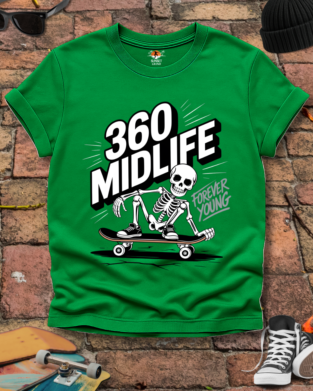 360 MIDLIFE FOREVER YOUNG T-Shirt