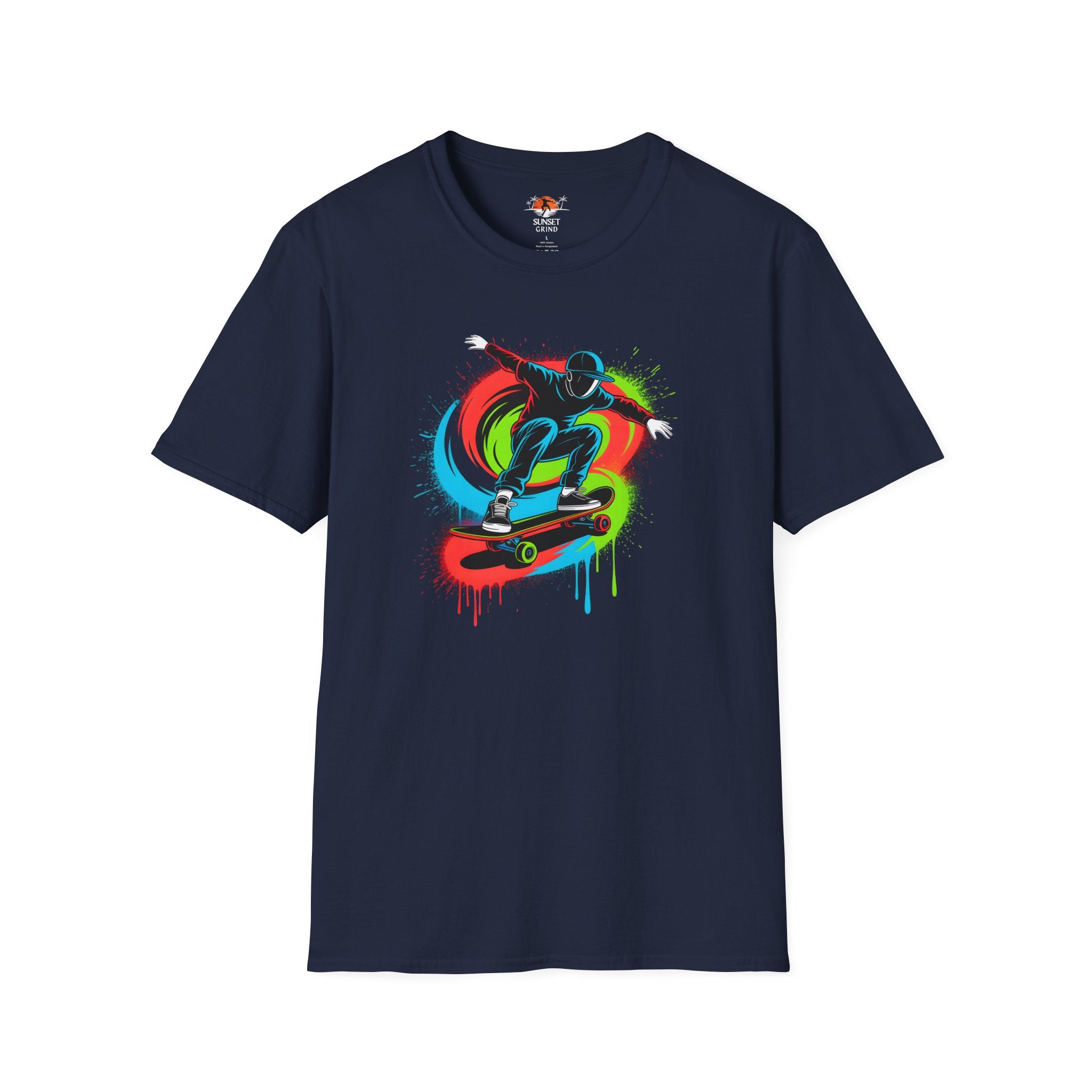 NEON SKATEBOARDER 2 T-Shirt