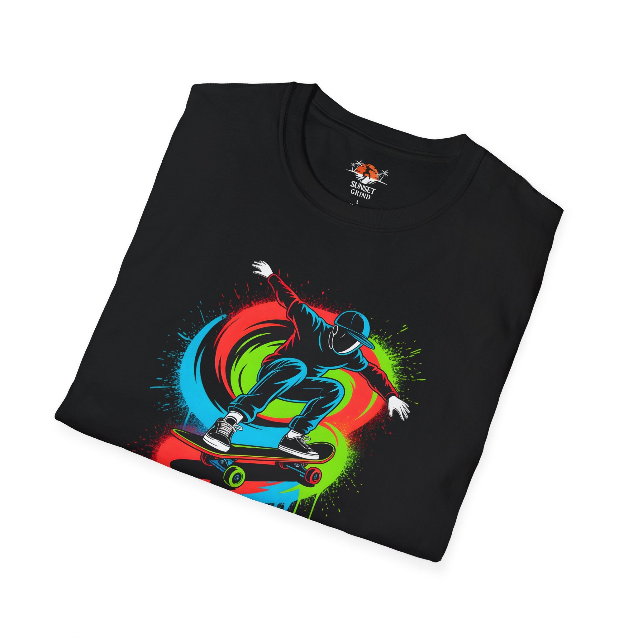 NEON SKATEBOARDER 2 T-Shirt