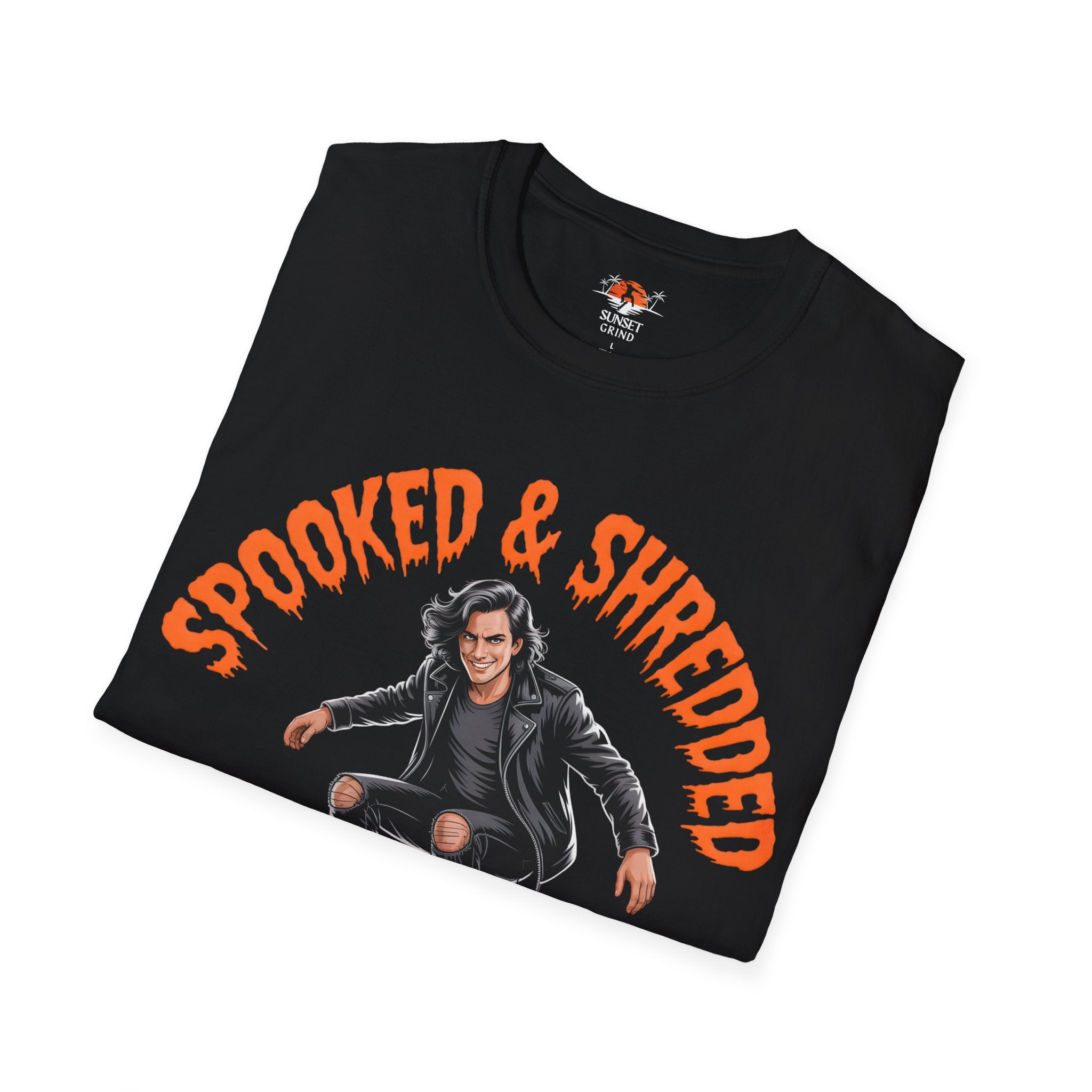 SPOOKED & SHREDDED MEN T-Shirt