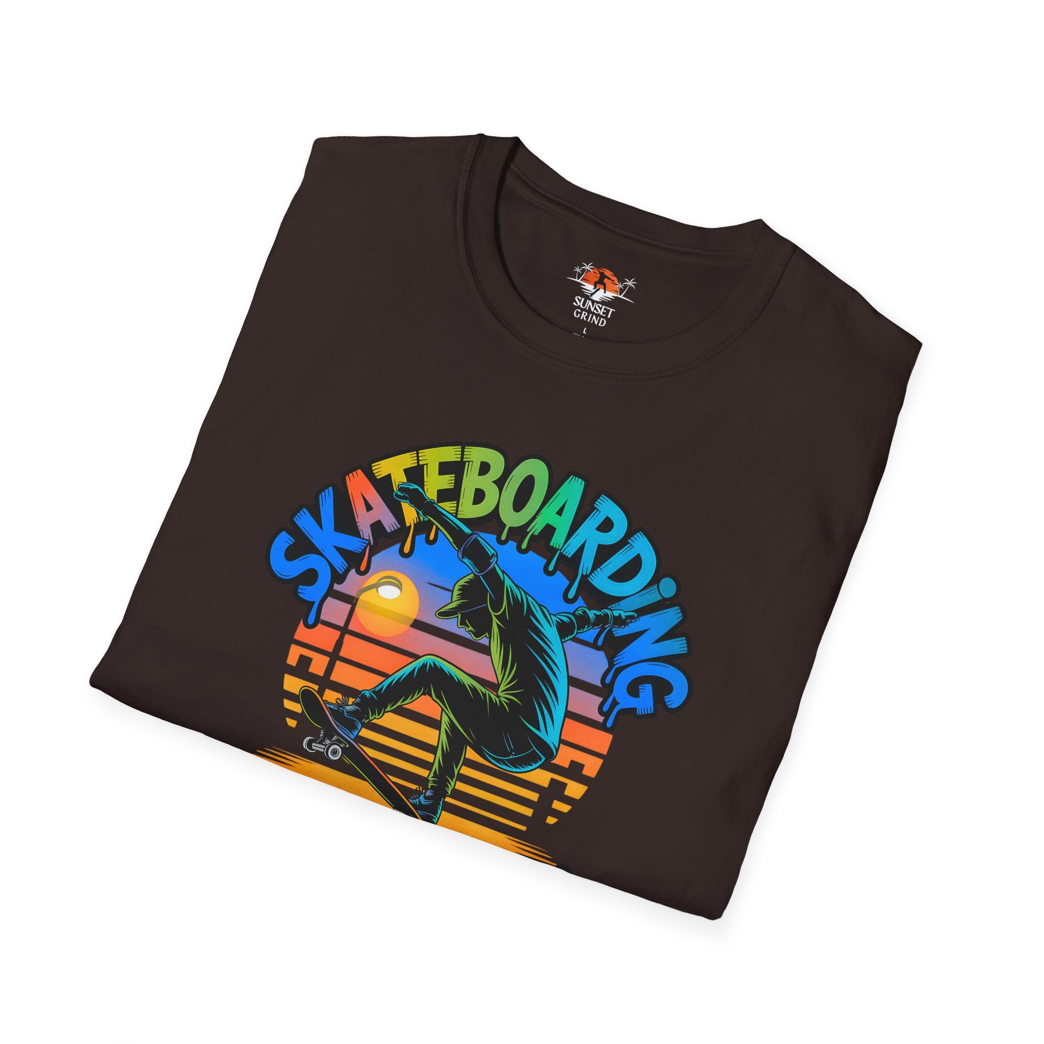 SKATEBOARDING SUNSET GRIND 2 T-Shirt