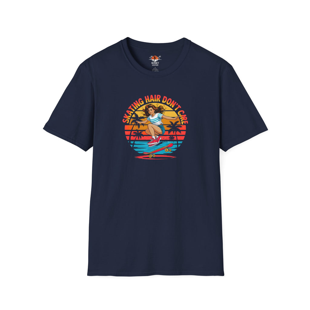 SKATING HAIR DON'T CARE T-Shirt