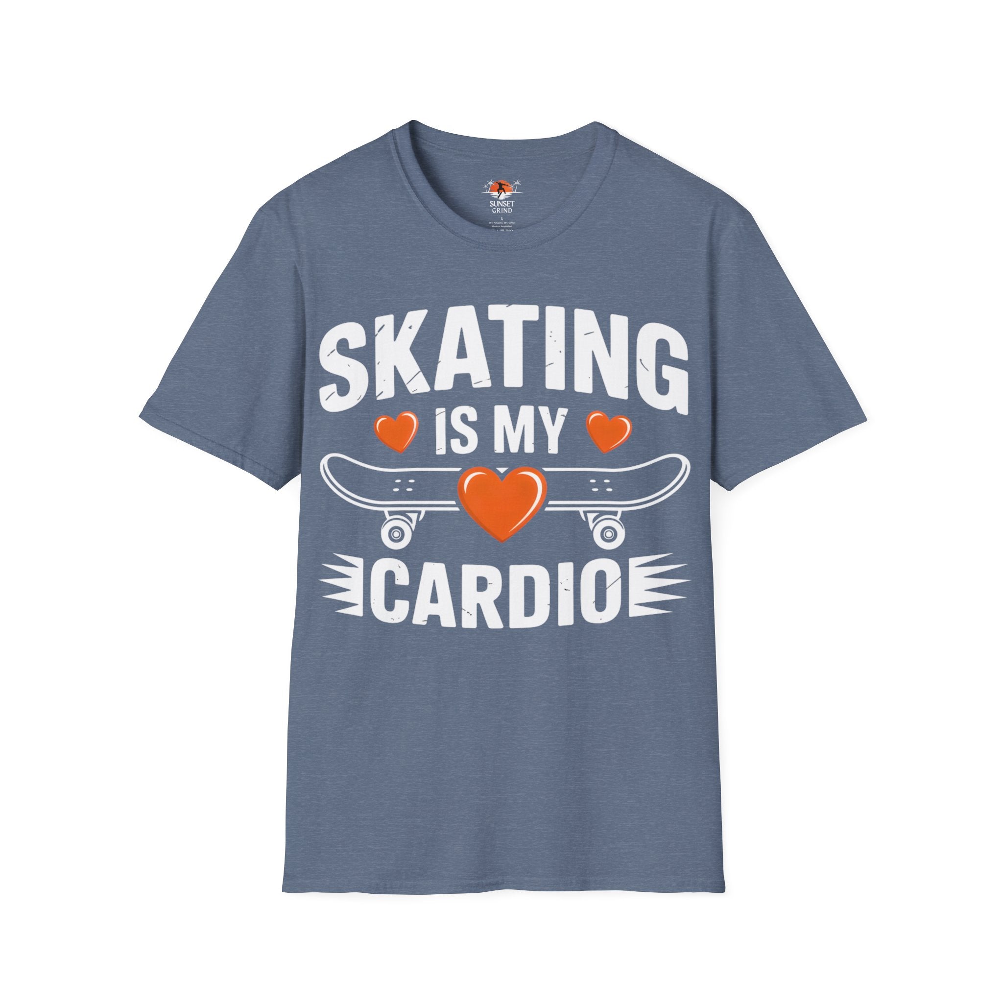 SKATING IS MY CARDIO 2 T-Shirt