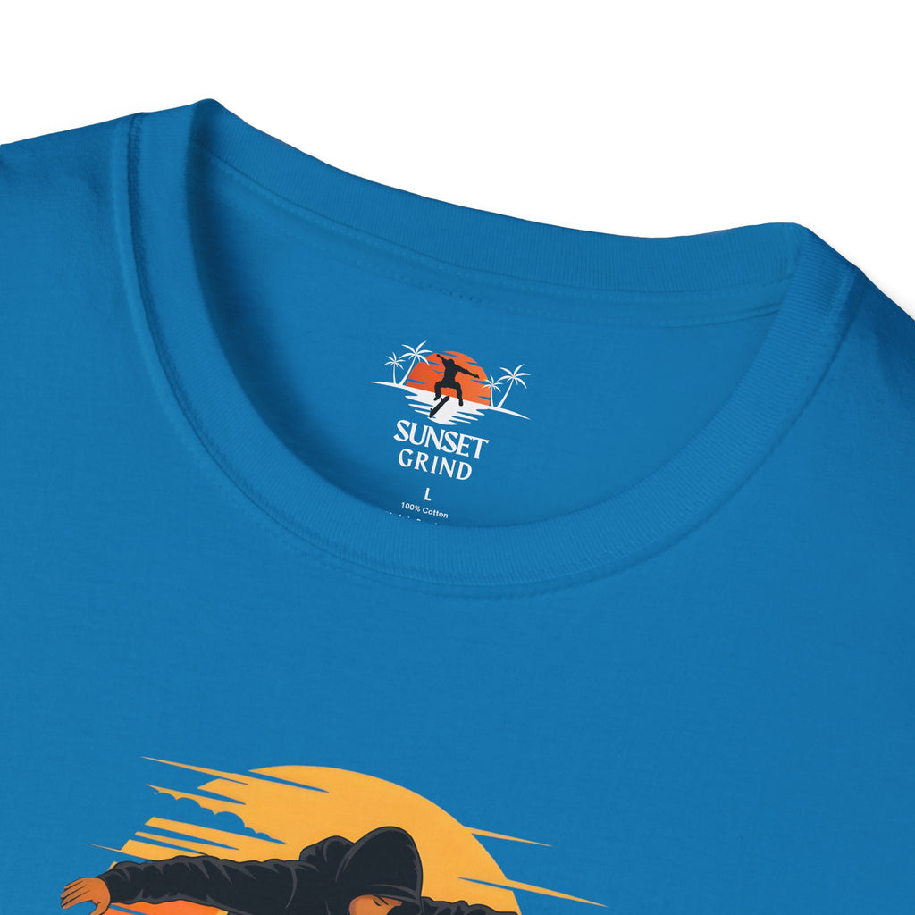 SKATEBOARDING IN SUNSET 2 T-Shirt