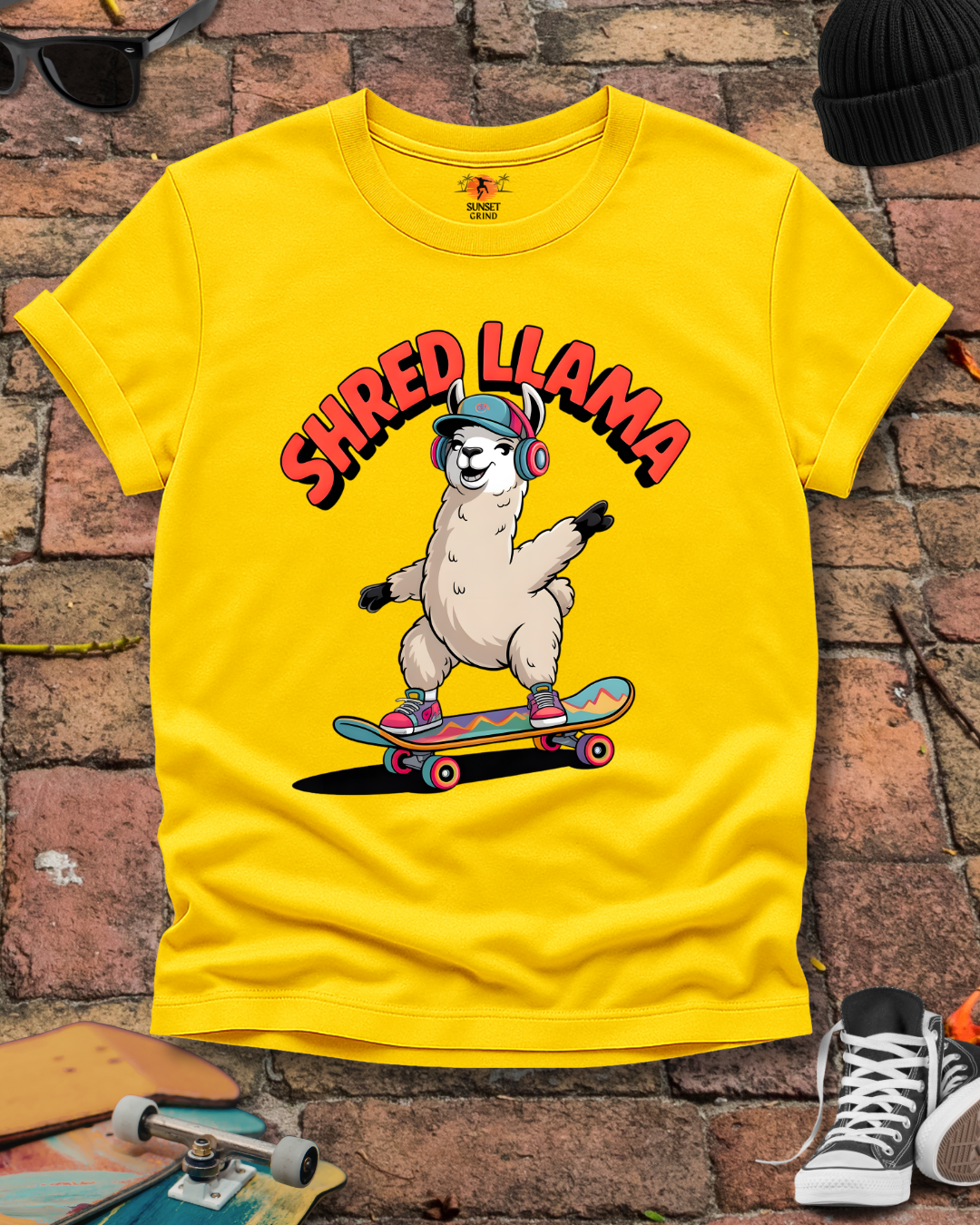 SHRED LLAMA T-Shirt
