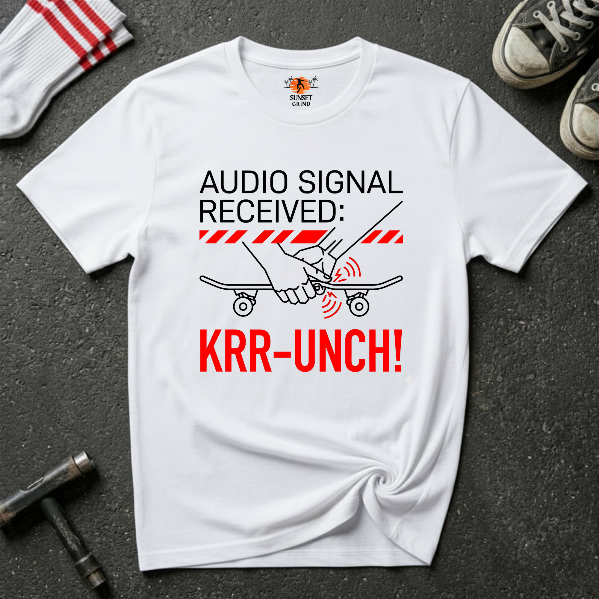 AUDIO SIGNAL CRACK T-Shirt