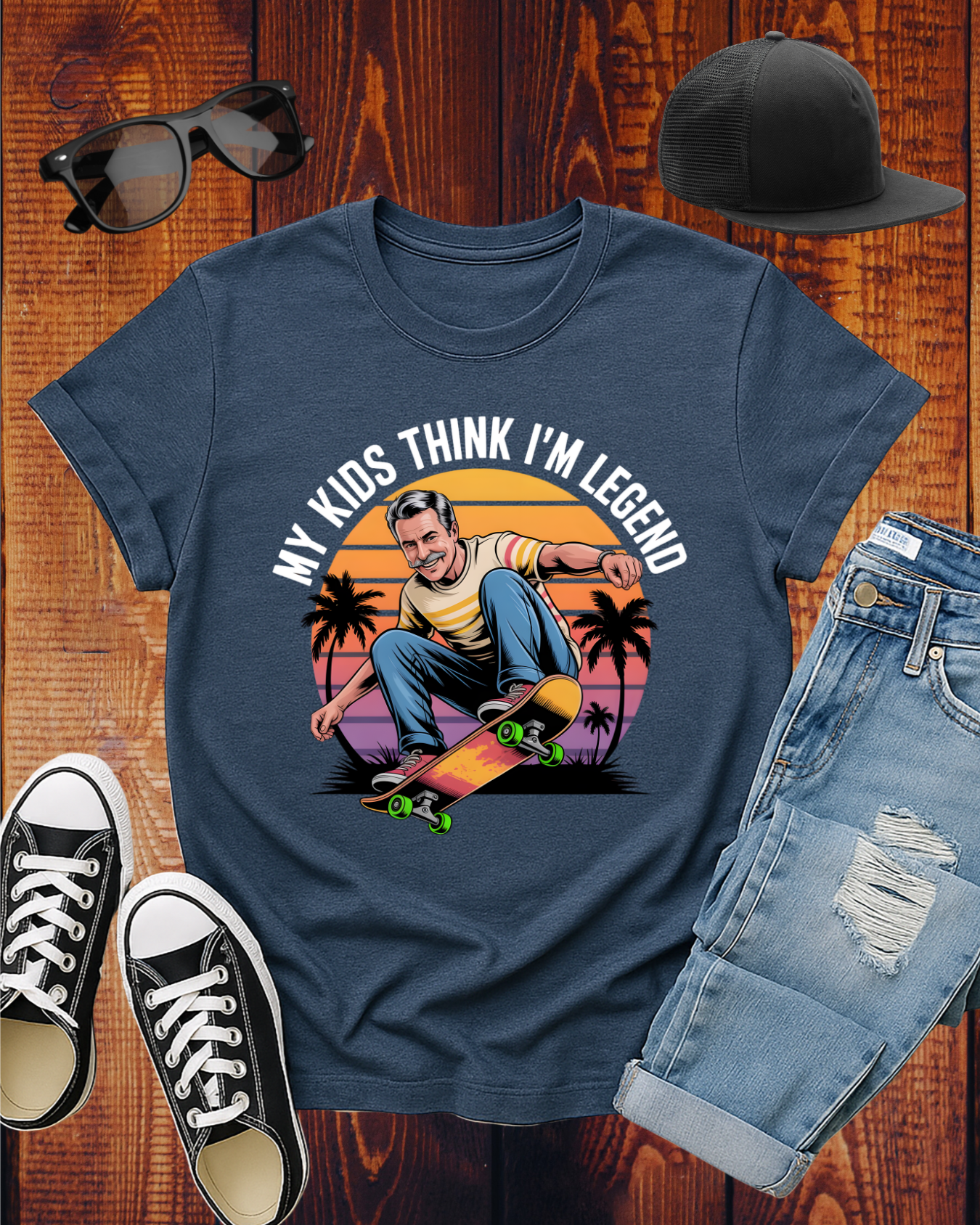 MY KIDS THINK I'M LEGEND T-Shirt