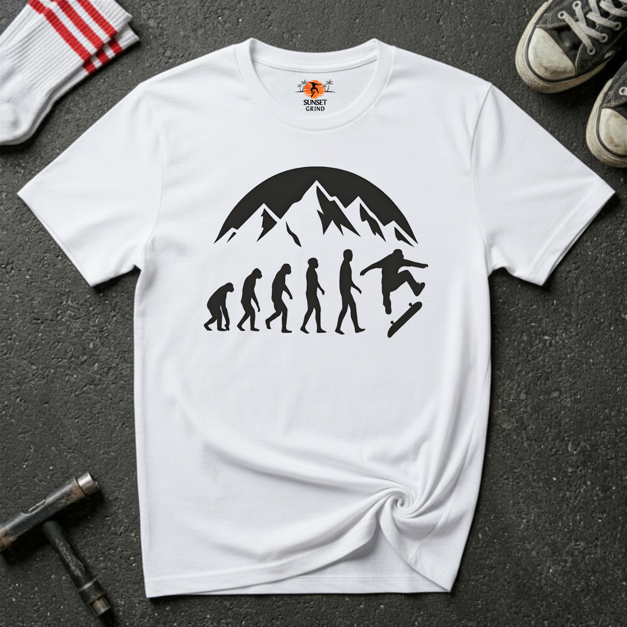 EVOLUTION SKATER T-Shirt