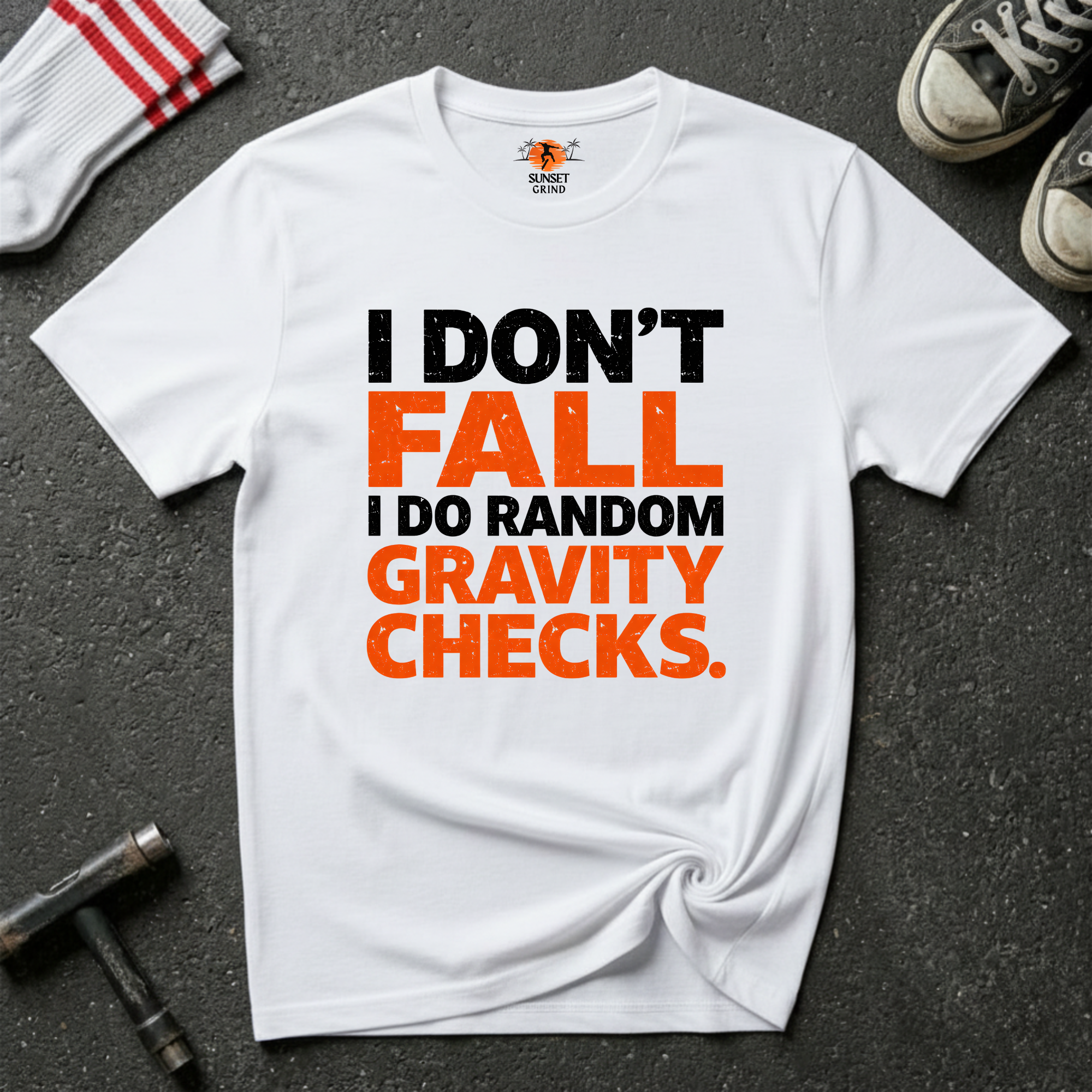 GRAVITY CHECKS T-Shirt